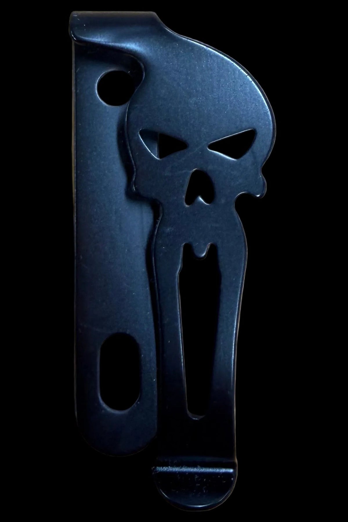 Clip da cintura in acciaio - Teschio