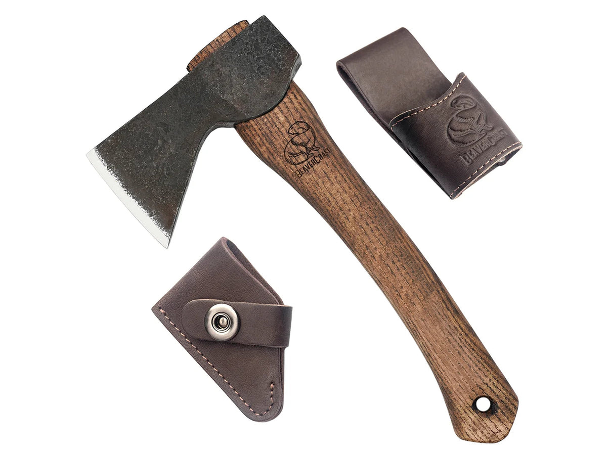 Accetta con protezione lama AX1 Bushcraft Hatchet
