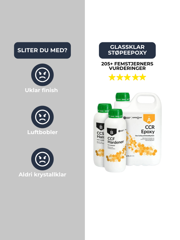 Resina epossidica da colata trasparente - CCR Epoxy Entropy SuperSap