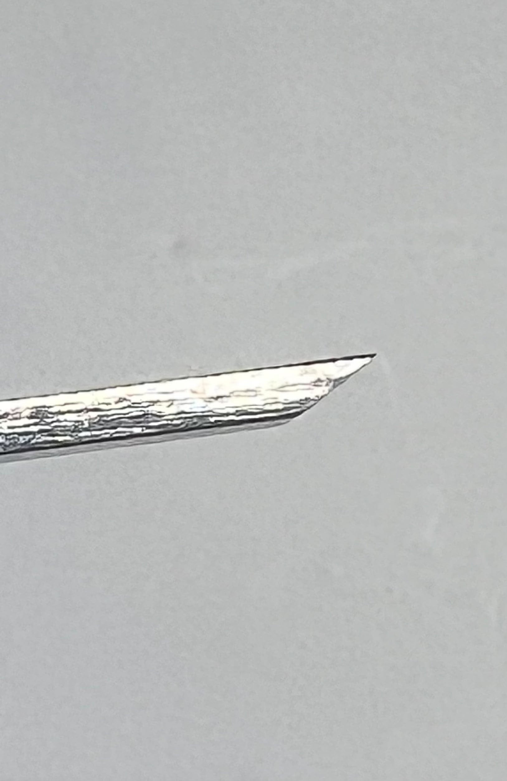 Scalpello per intaglio 75x3mm, scalpello piatto dritto P1/03 con impugnatura a sfera