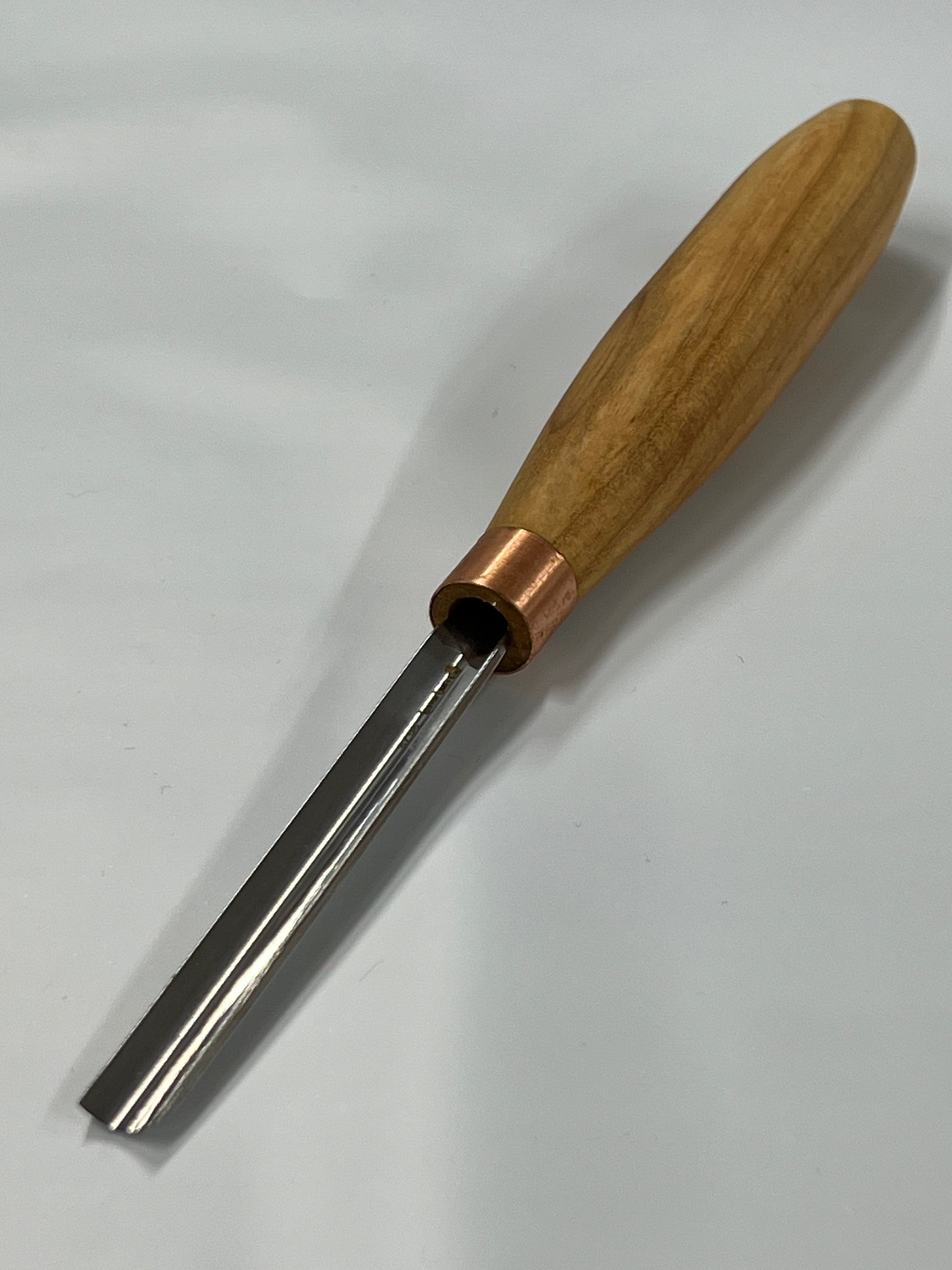 Sgorbia da intaglio 80x8mm scalpello dritto arrotondato K8/08