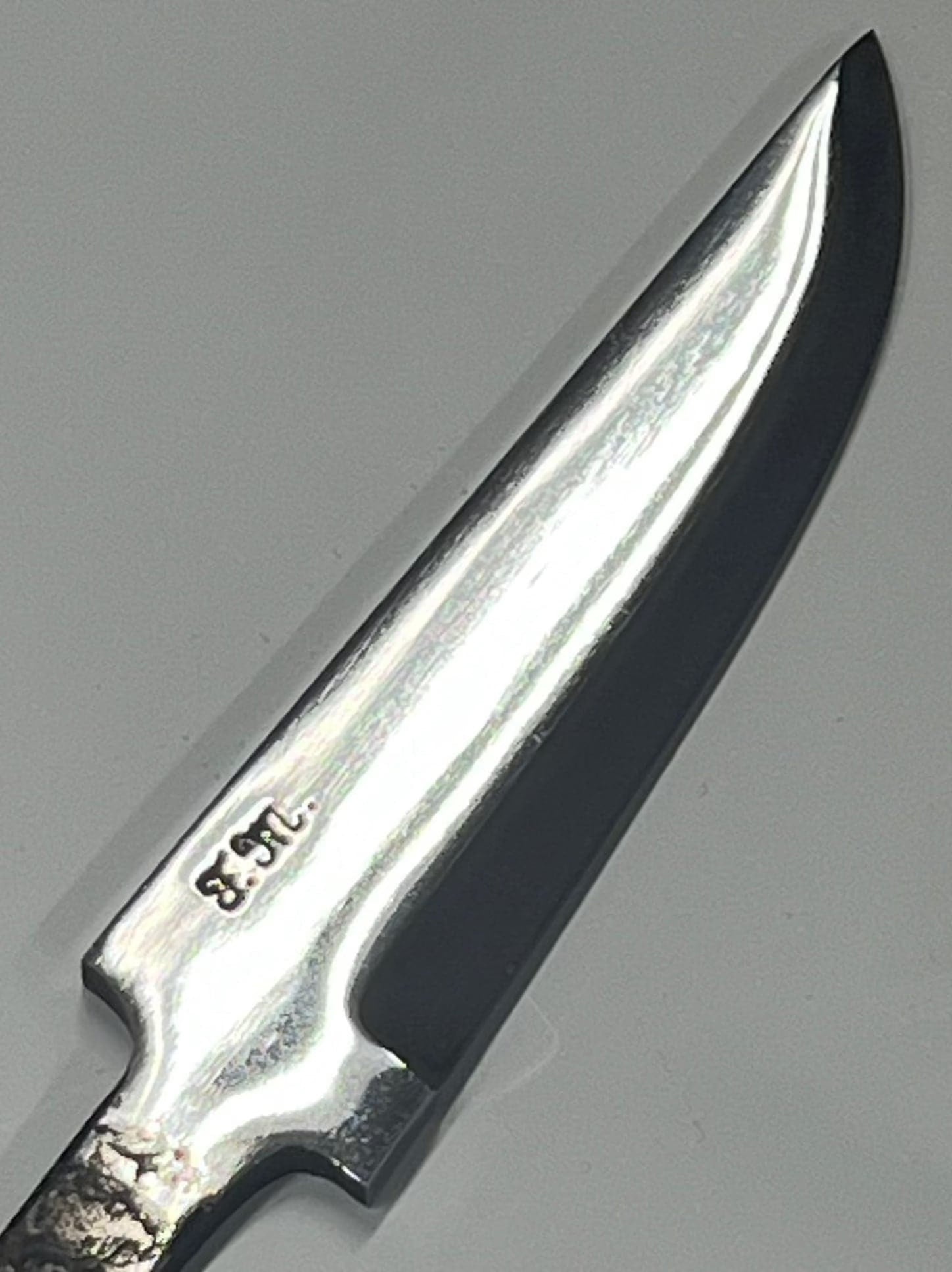 Lama per coltello forgiata a mano Frode Misund 95mm