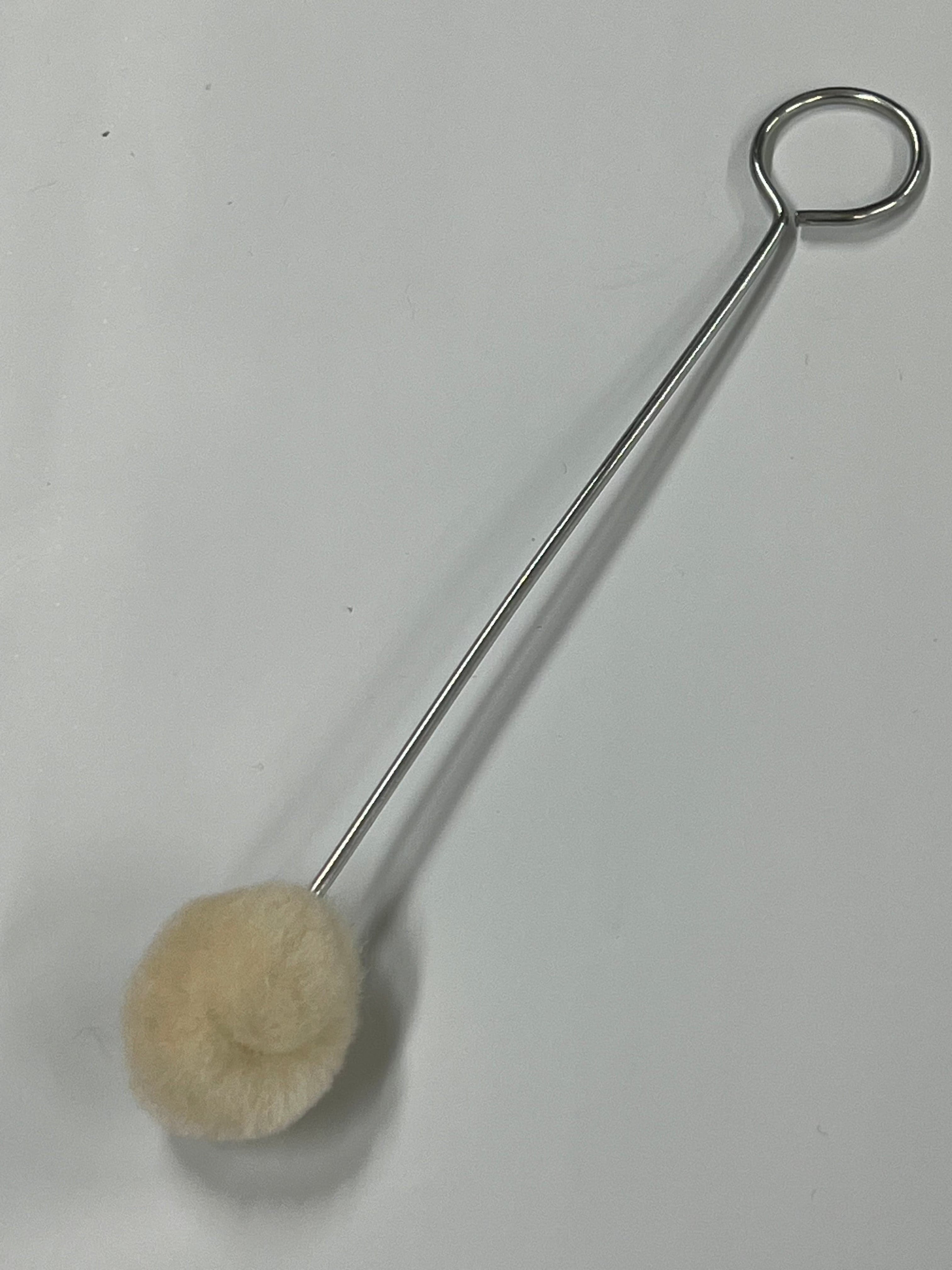 Pennello in lana 20mm per tintura della pelle (conf. 10 pz)