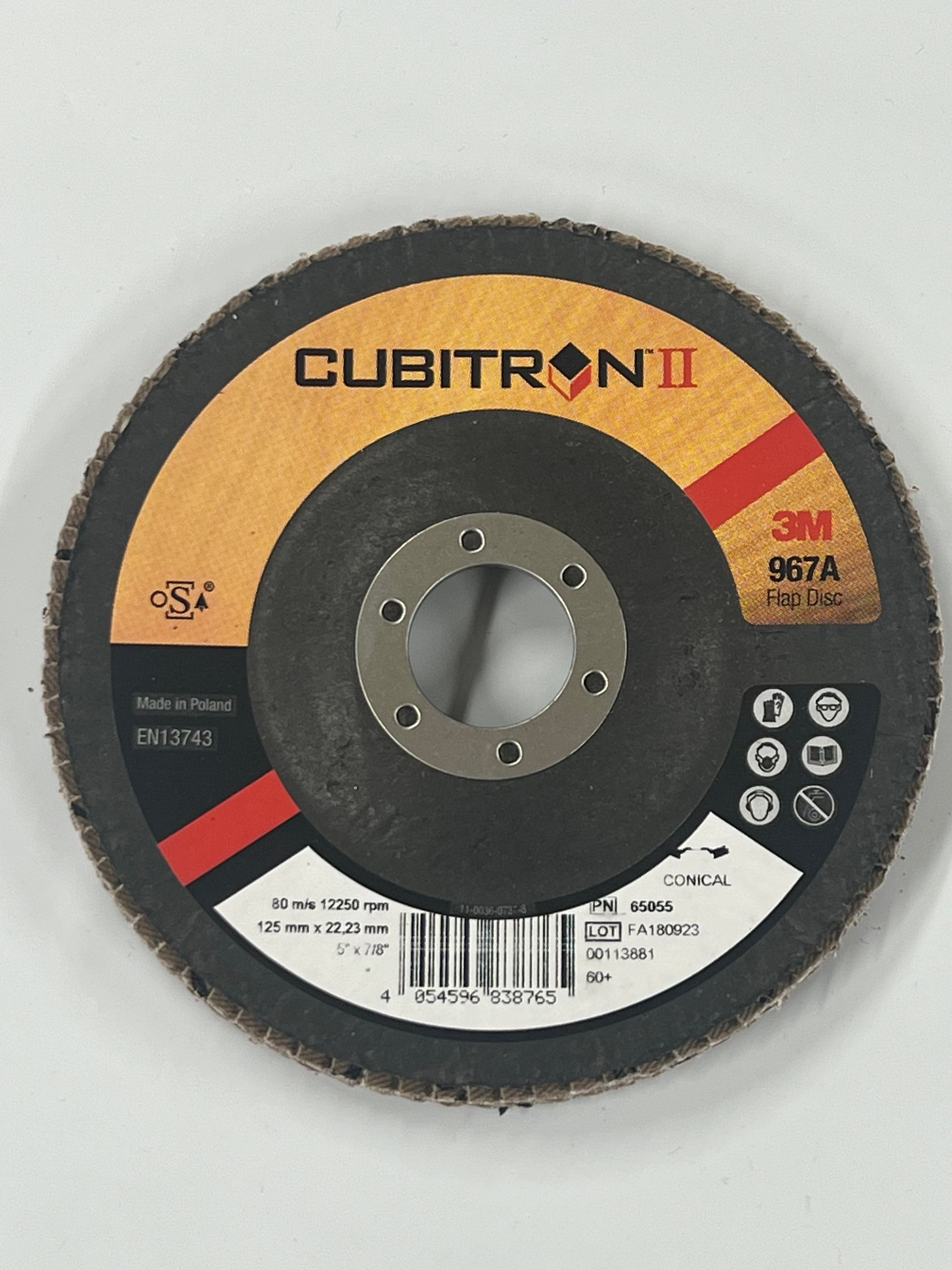 Disco lamellare 3M Cubitron II 967A 125mm P60+