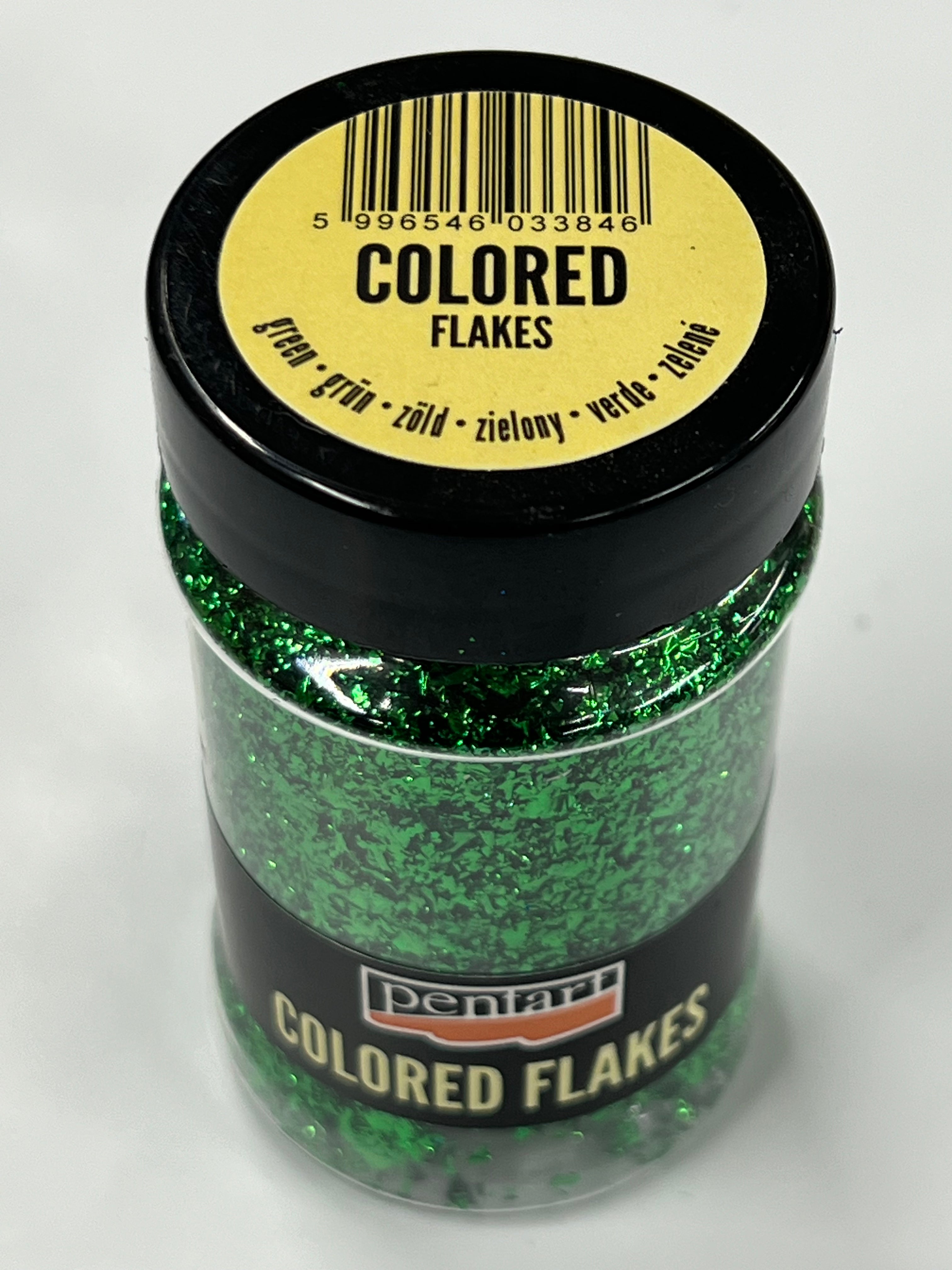Scaglie colorate per glitter epossidico