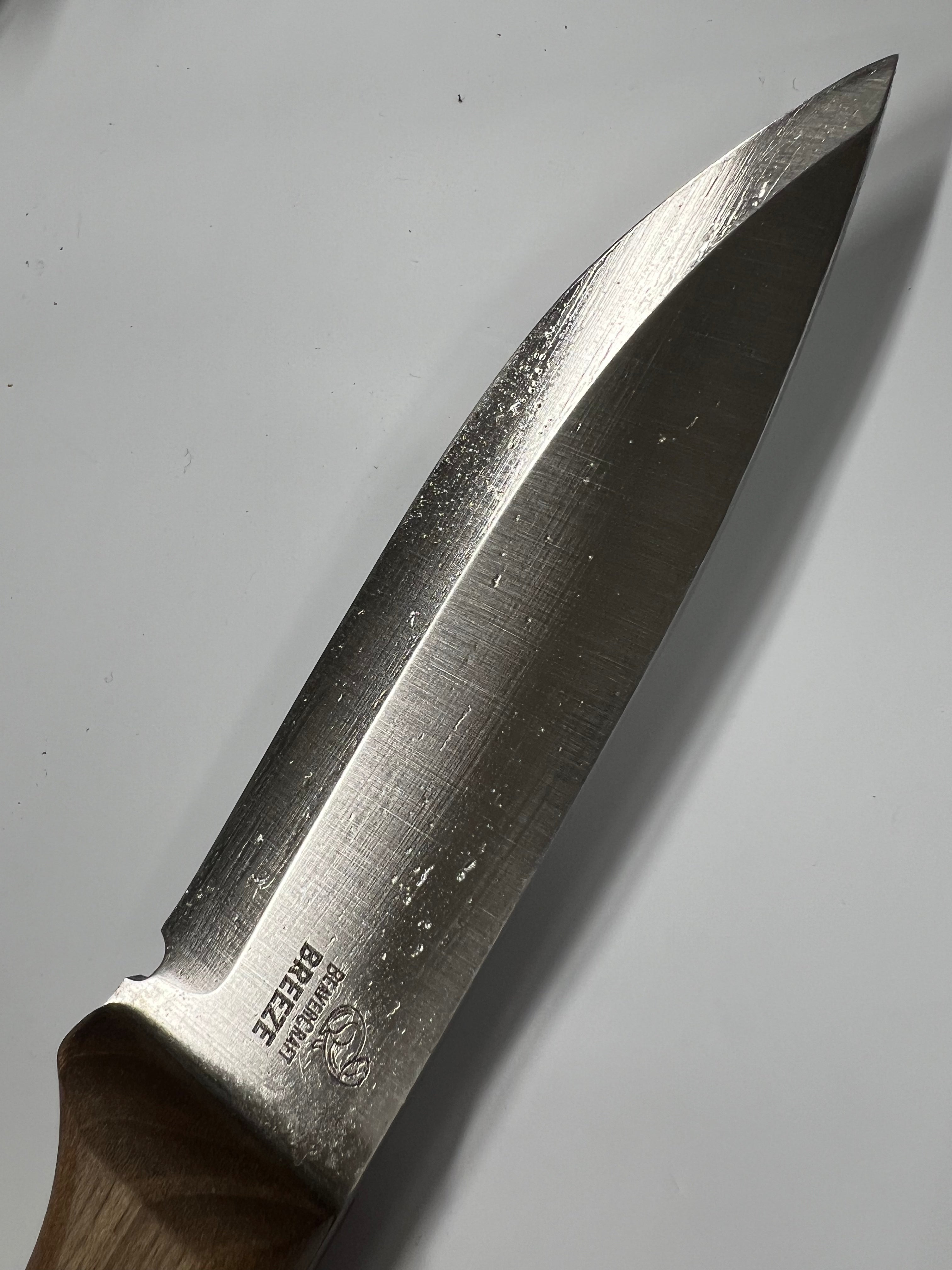 Coltello bushcraft BSH6 con fodero in pelle