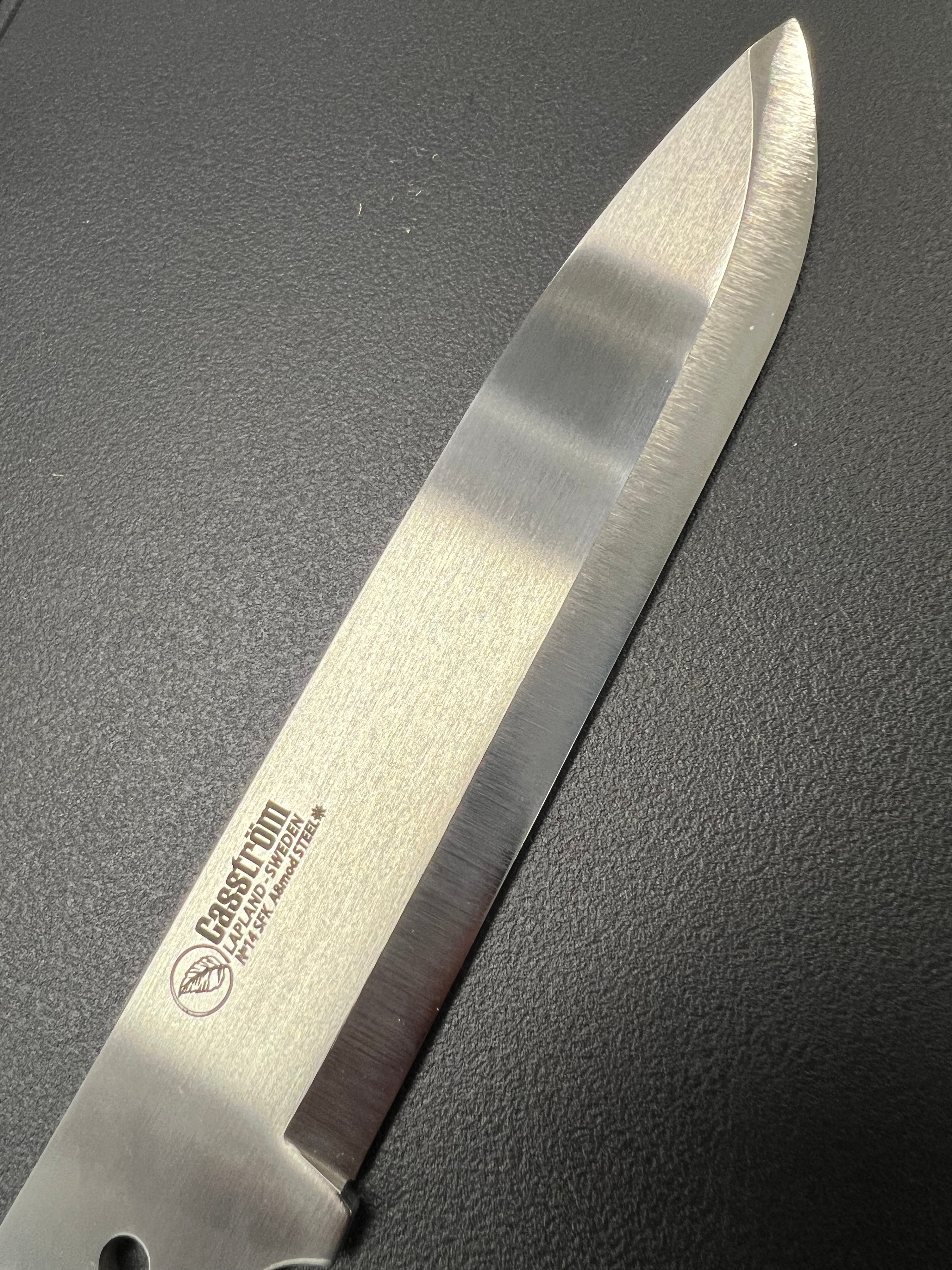 Lama per coltello Casström No. 14