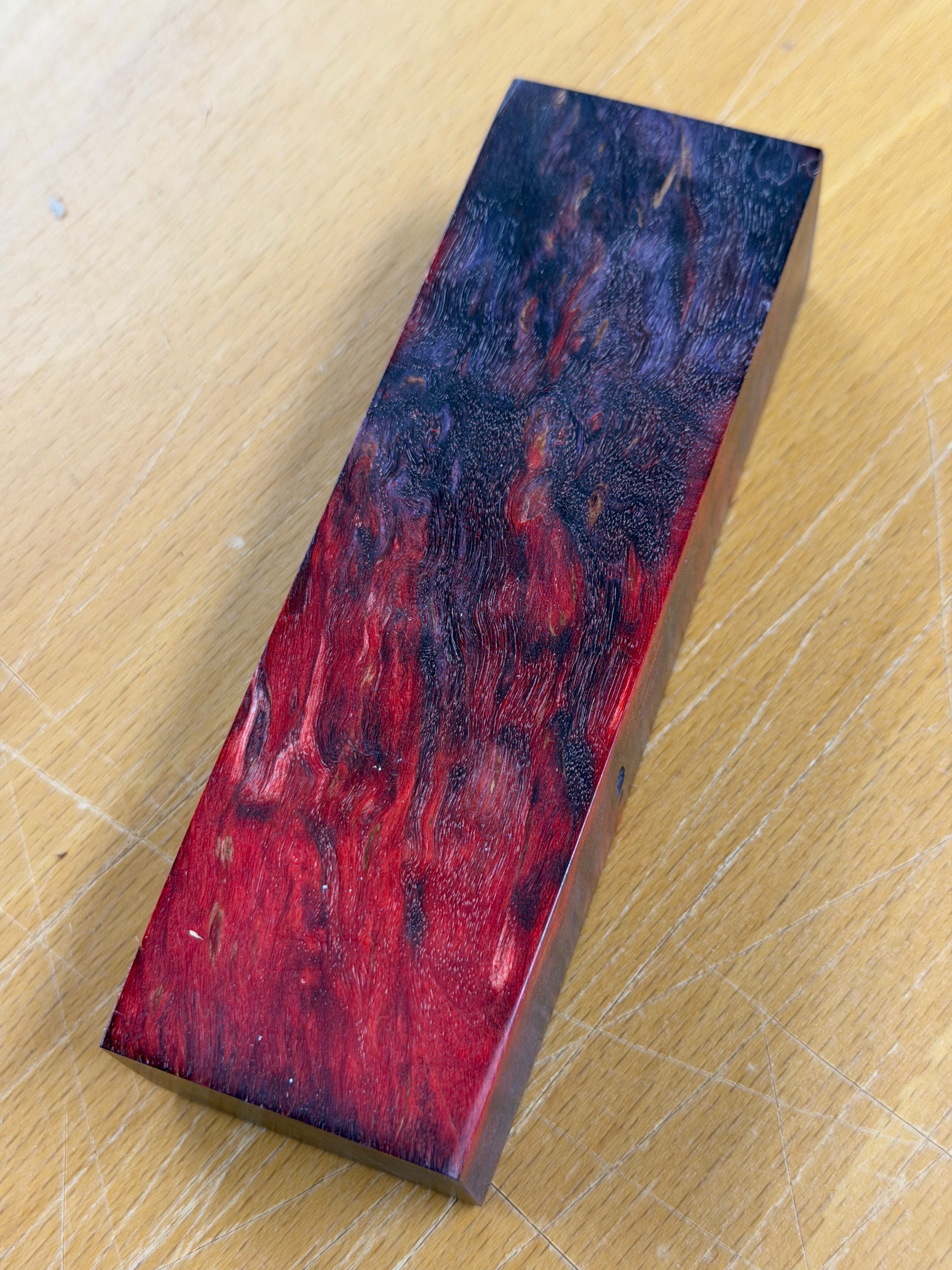 Betulla Kareliana Masur Rosso-Nero (Stabilizzato)
