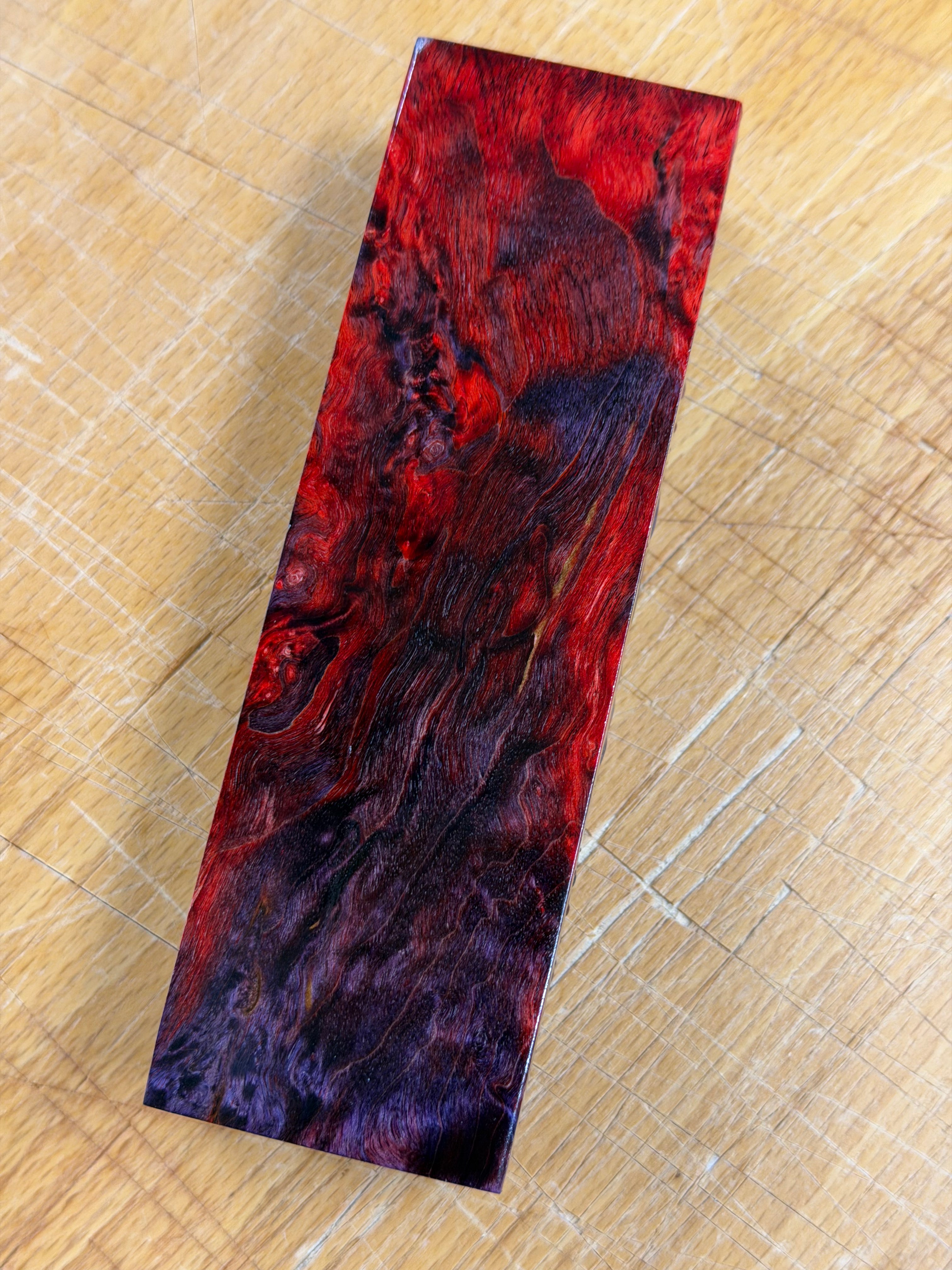 Betulla Kareliana Masur Rosso-Nero (Stabilizzato)