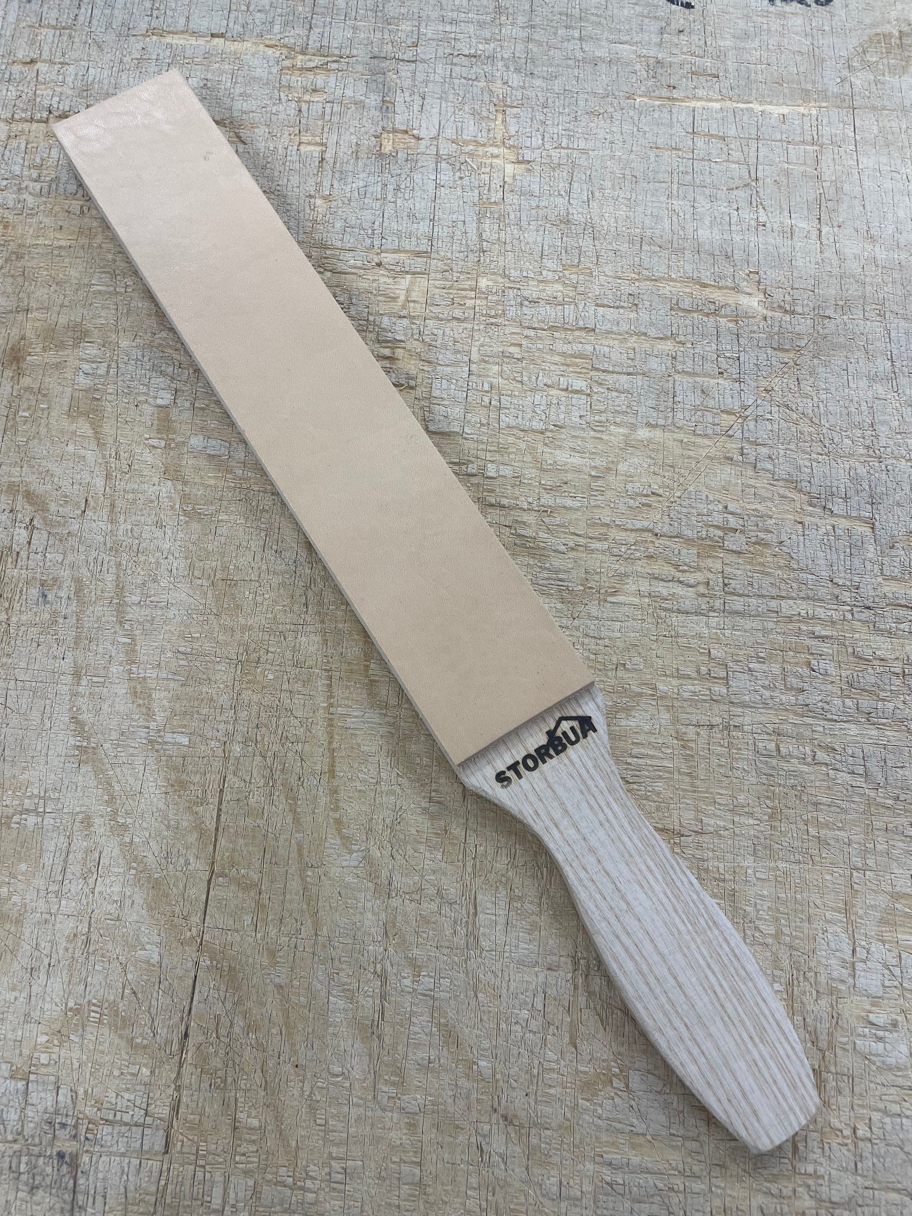 Cinghia in pelle fatta a mano grande 390x50mm