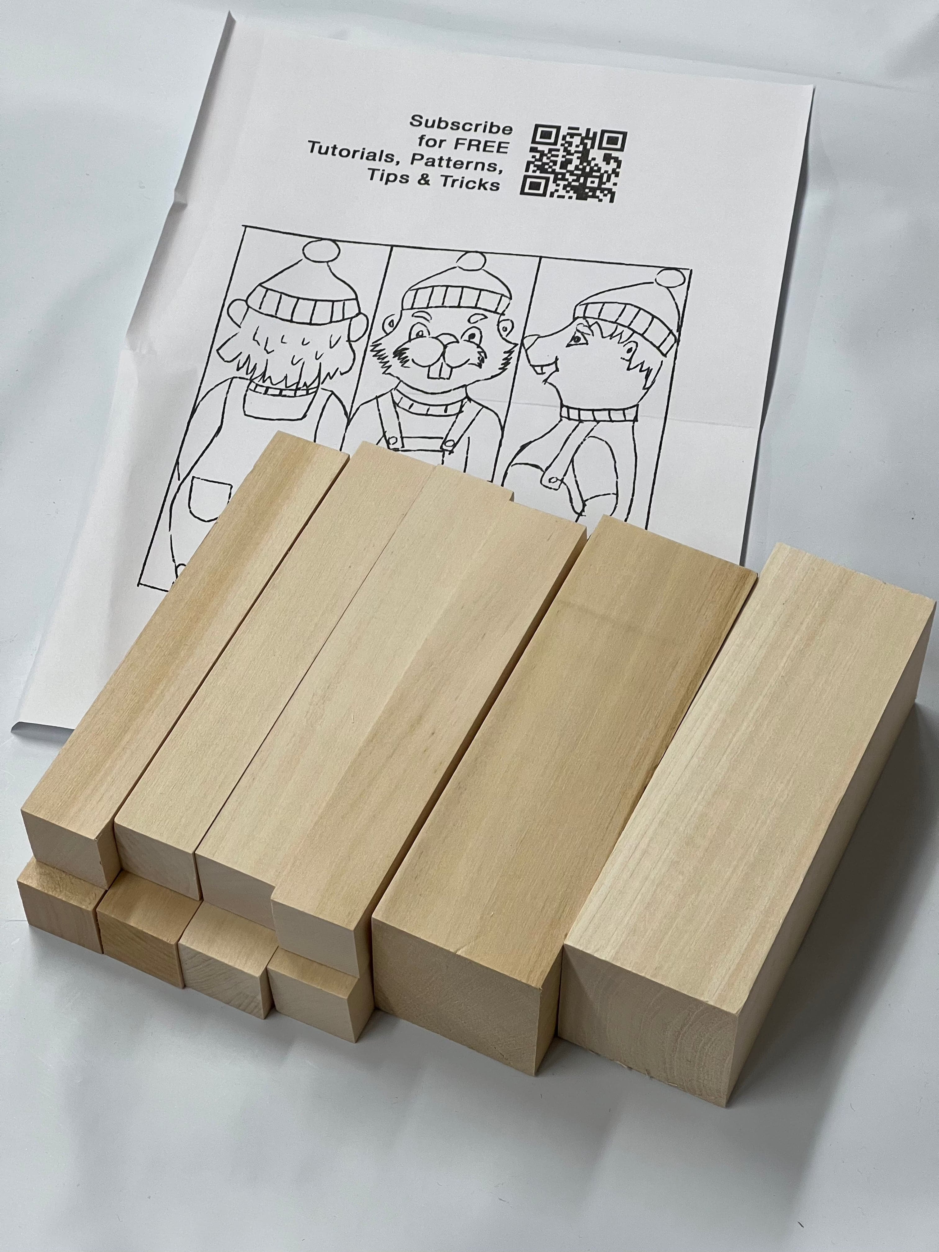 Set iniziale intaglio del legno Premium