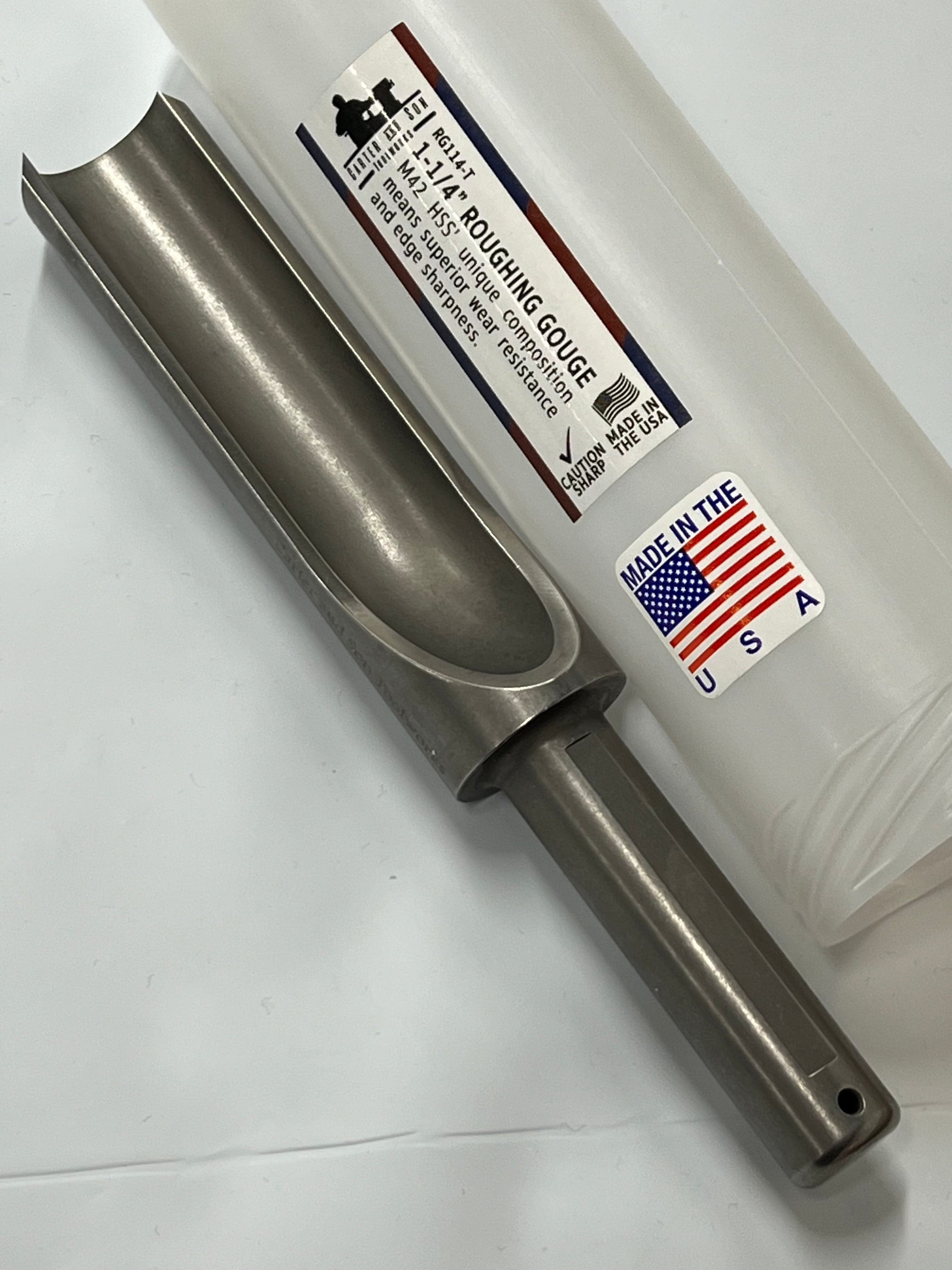 Gorbia in acciaio super rapido M42 - Carter and Son Toolworks