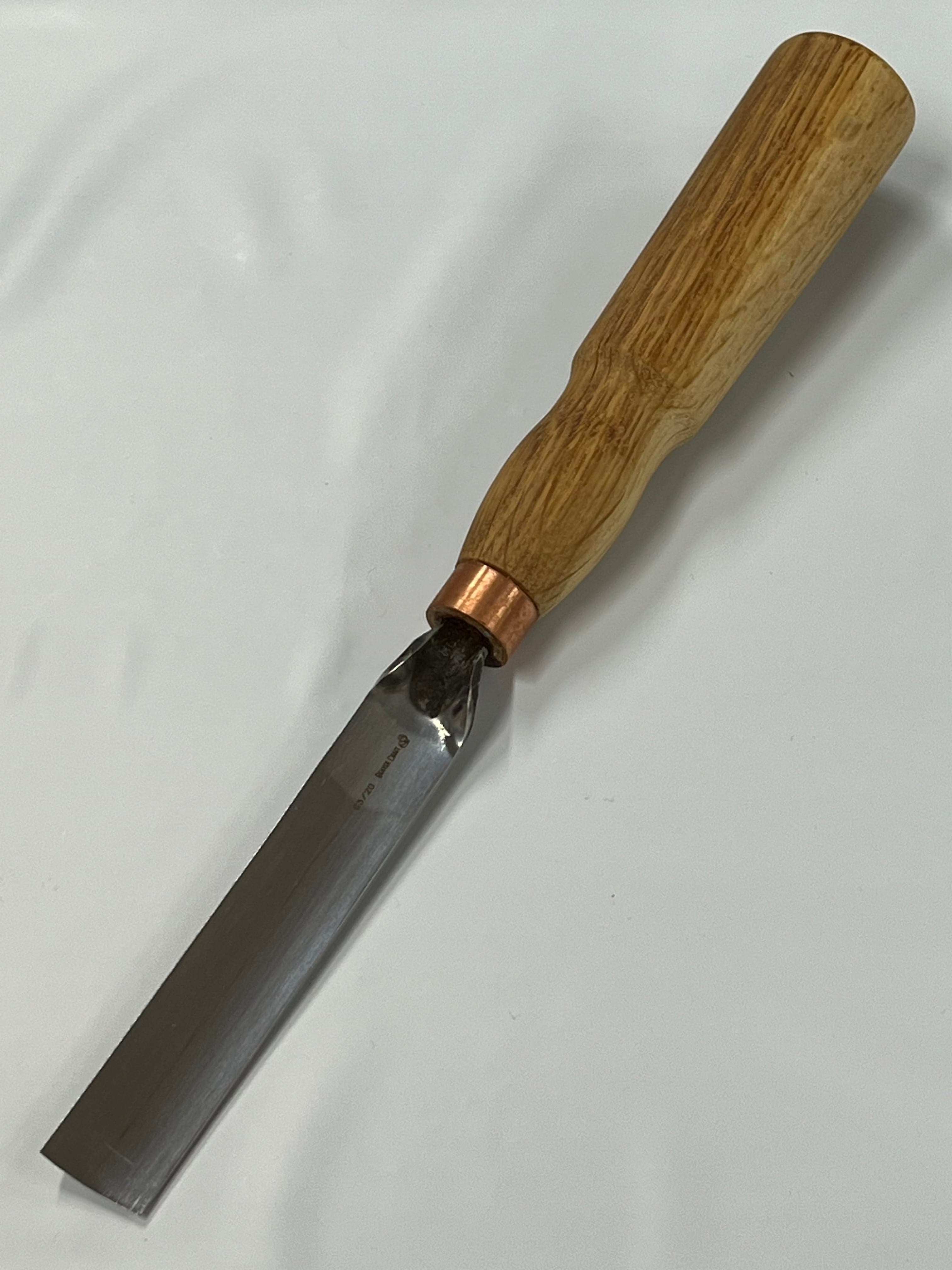 Strocca per intaglio 130x20mm sgorbia dritta