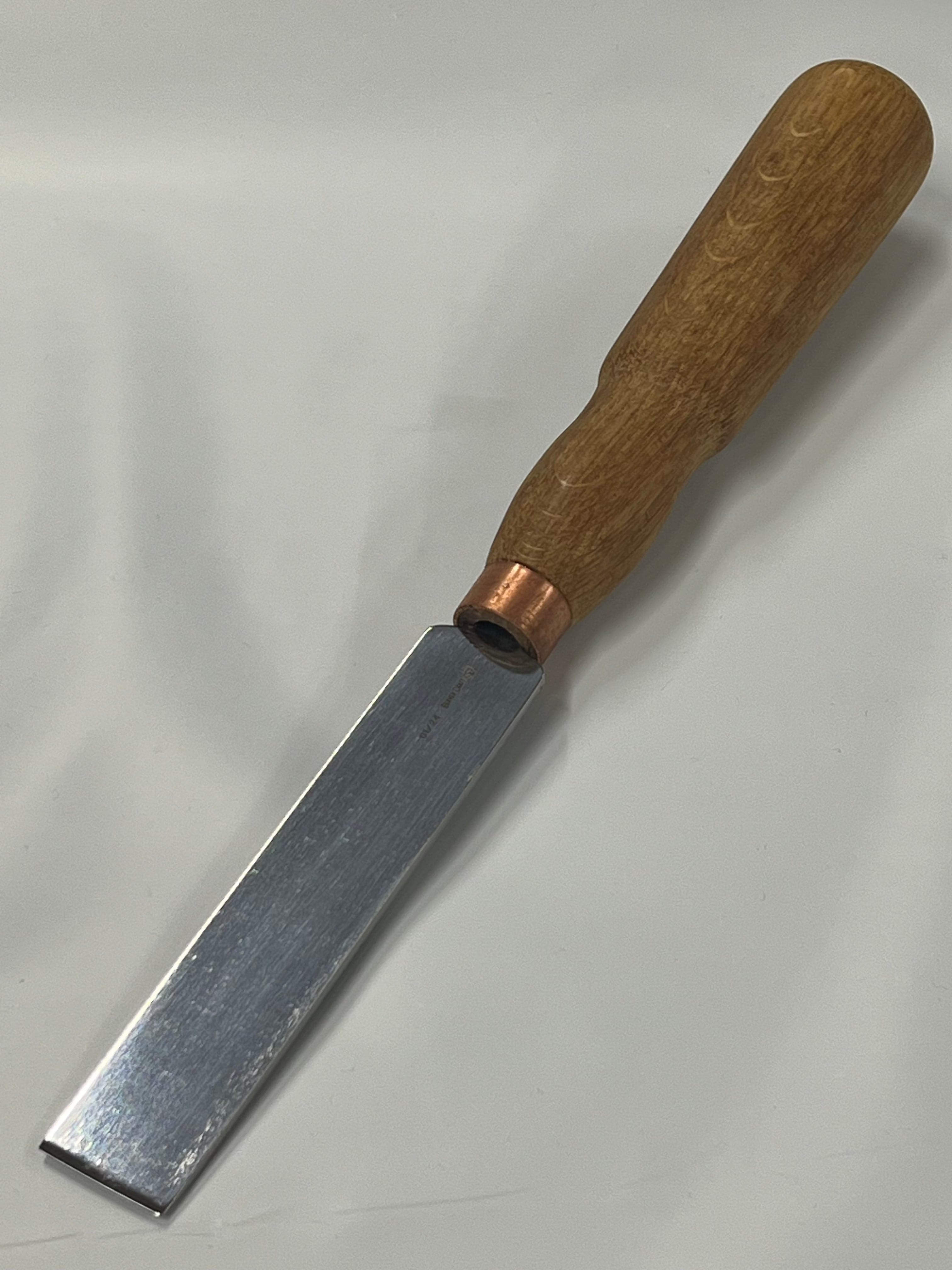 Scalpello per intaglio 130x24mm scalpello piatto dritto