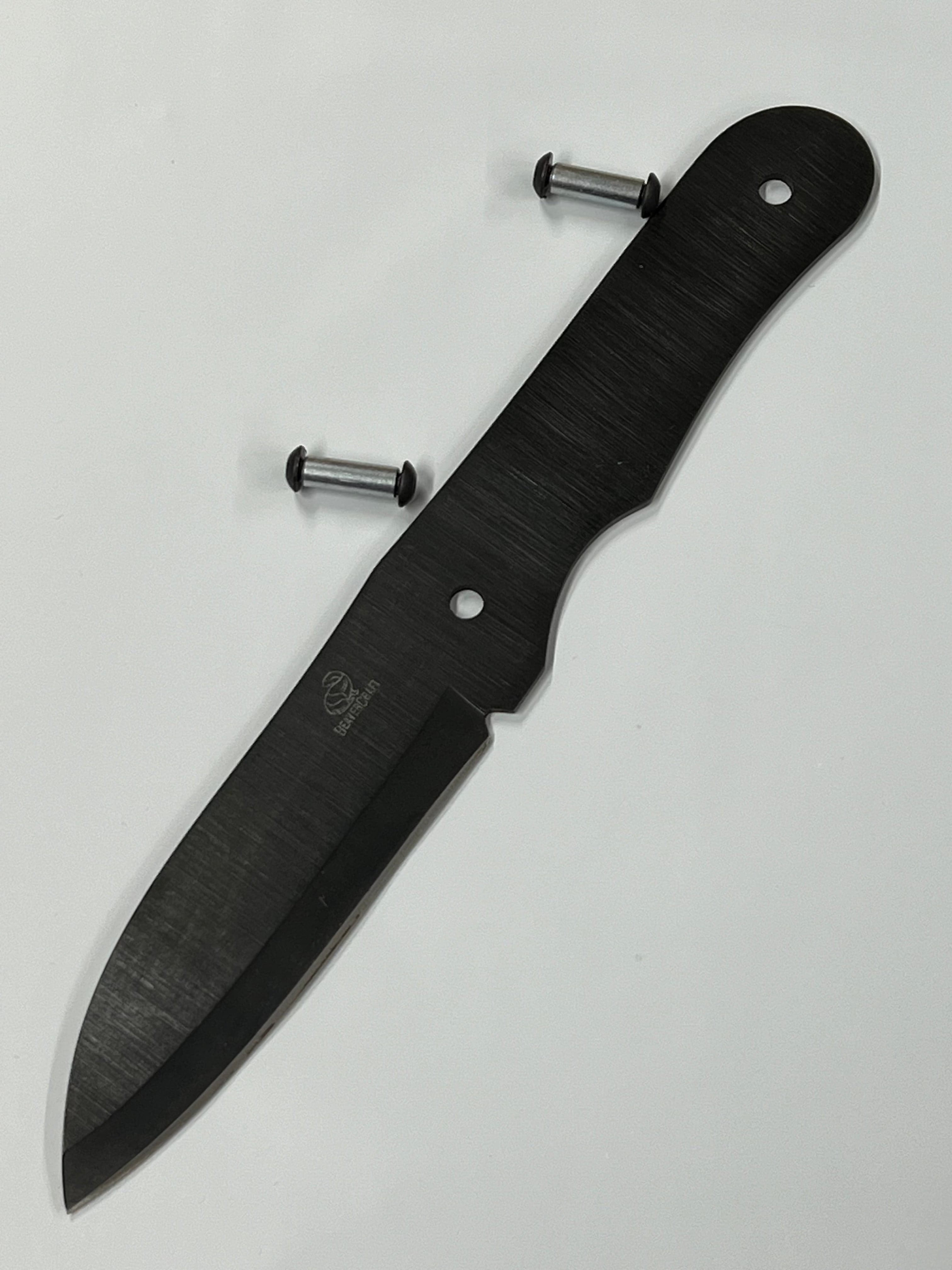 Lama per coltello Bushcraft BSH5 con viti