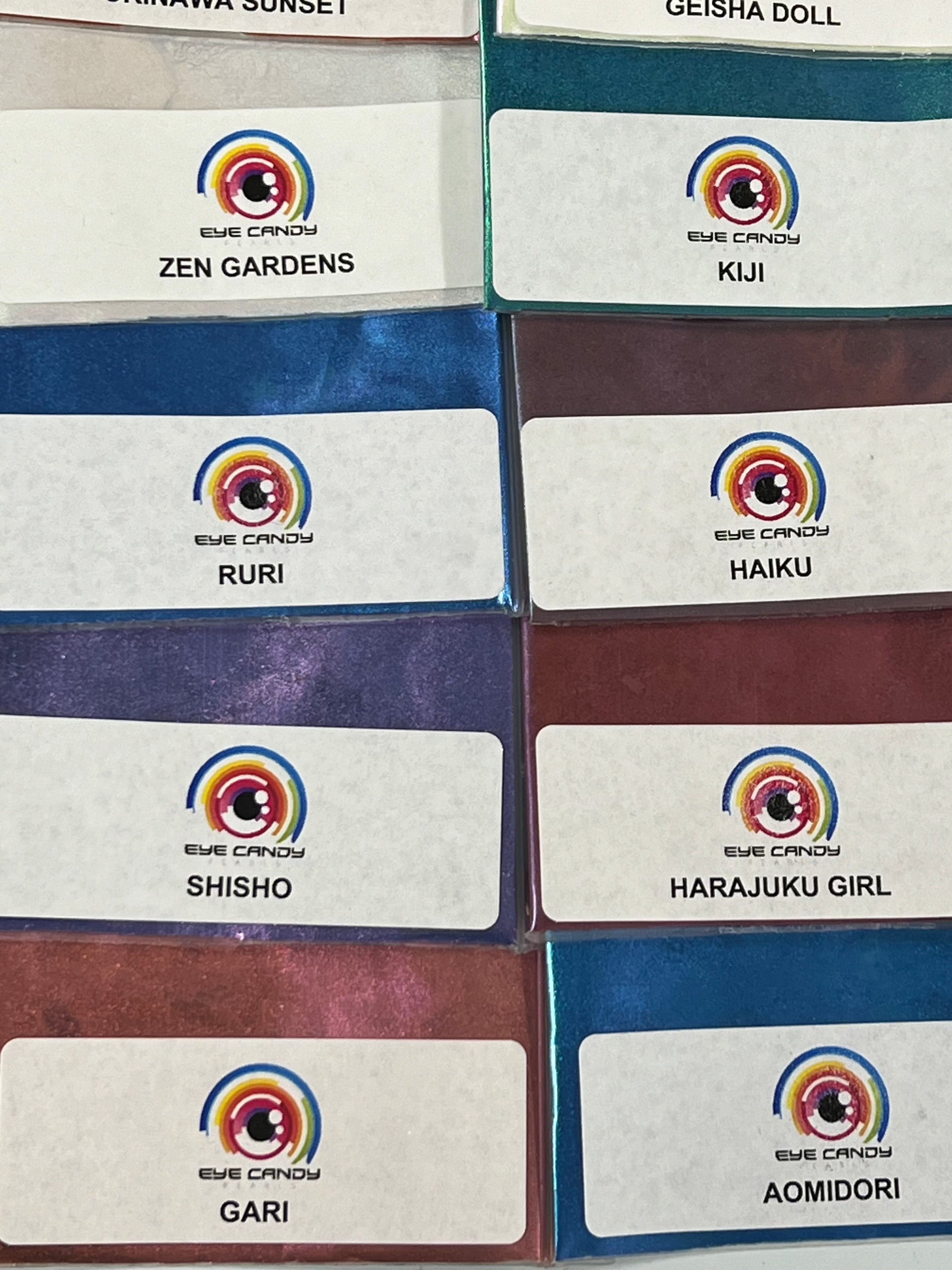 Set di campioni Colorshift 27 Colori - Eye Candy Pigments