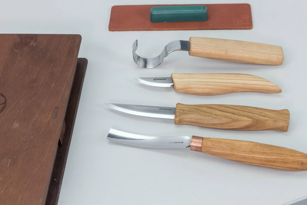 Set di scalpelli per intaglio S43Book