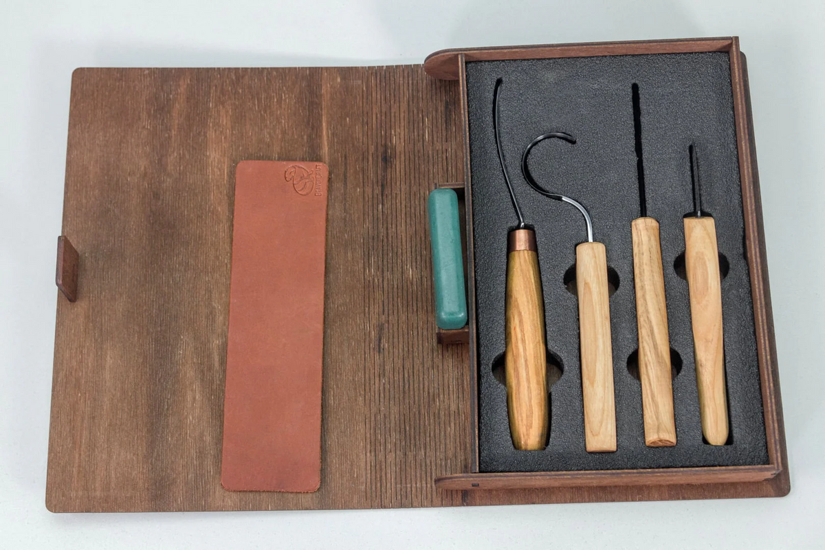 Set di scalpelli per intaglio S43Book