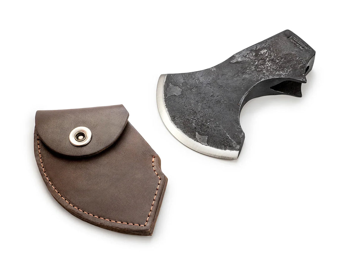 Testa d'ascia con protezione lama BAX3 Bushcraft Scure da spacco