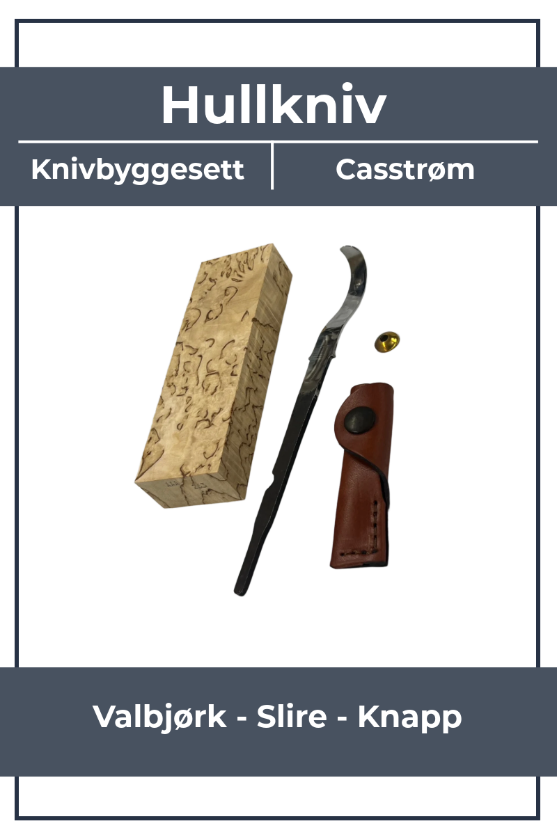 Kit per la creazione di coltelli Casström per coltello da intaglio
