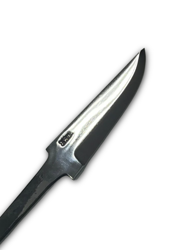 Lama di coltello forgiata a mano Frode Misund 85mm