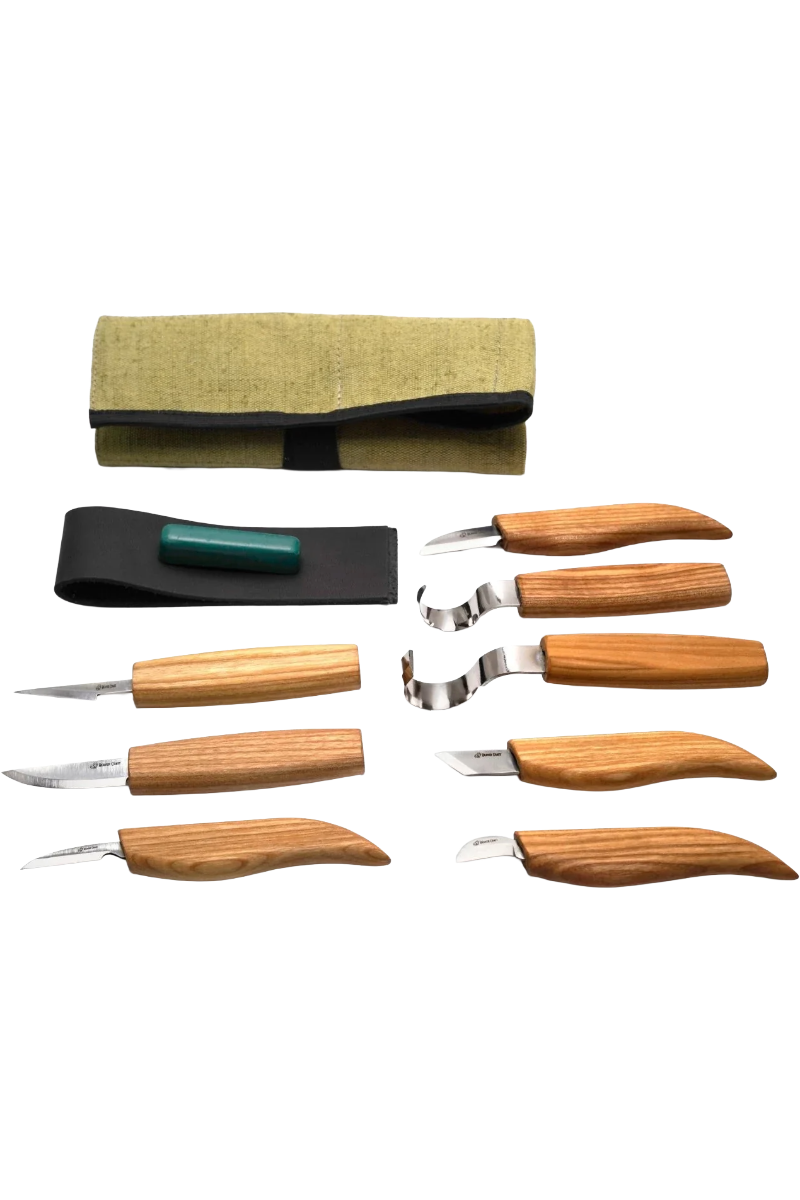 Set iniziale intaglio del legno Premium