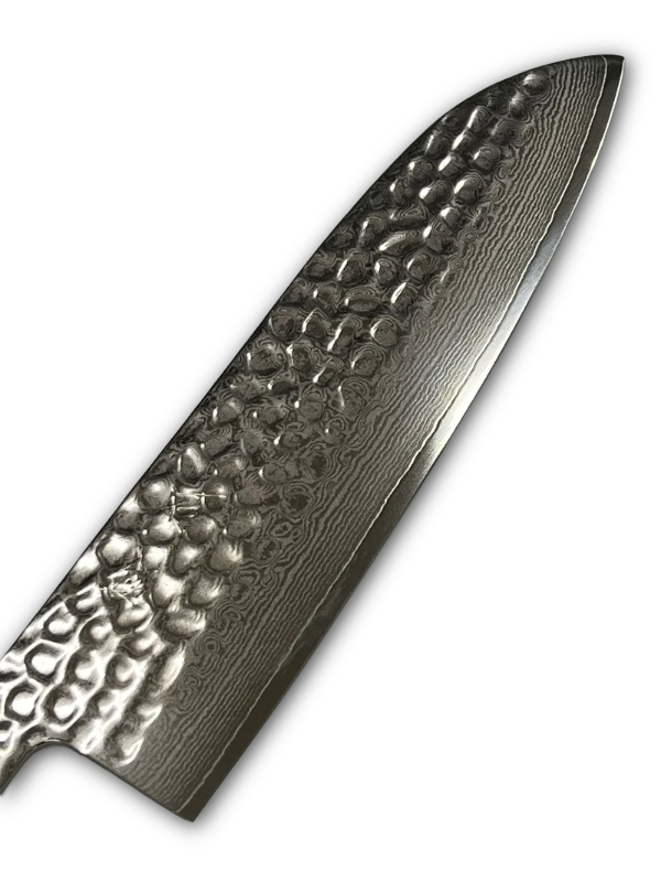 Lama per coltello Santoku 170 VG10 forgiata a mano giapponese