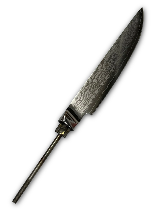 Lama coltello da bistecca 5" (143 mm) - Coltello da chef in damasco AUS10