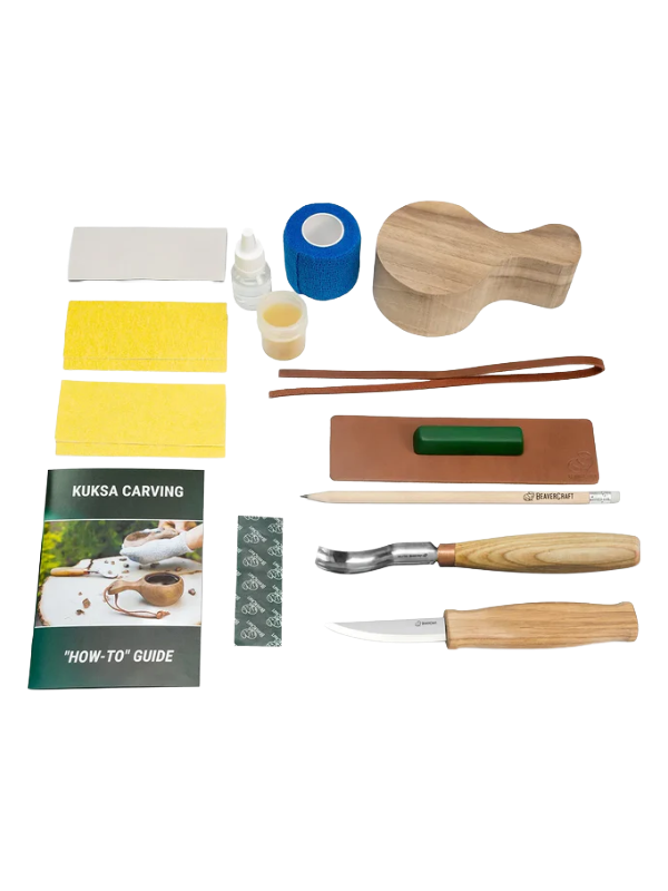 Set per intaglio del legno DIY07 tazza Kuksa