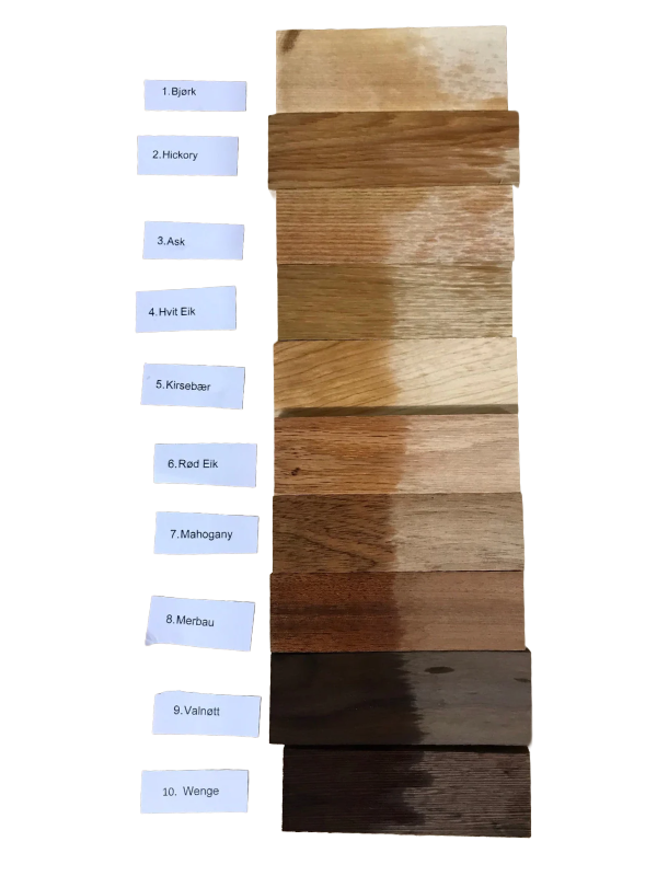 Blocco di legno per manico di coltello