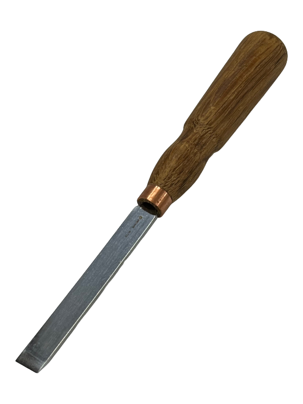 Scalpello per intaglio 130x16mm a lama piatta dritta