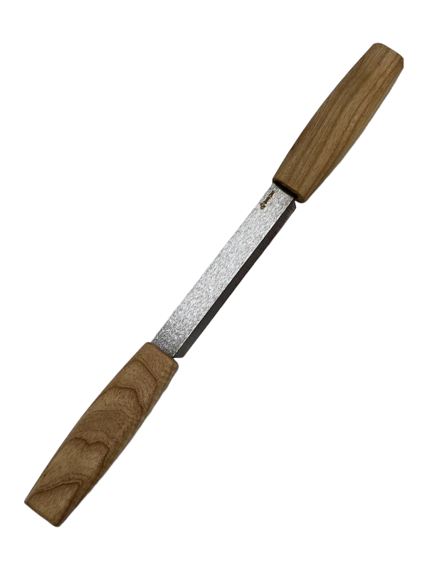 Coltello da intaglio 120mm incl. fodero in pelle (DK2S)