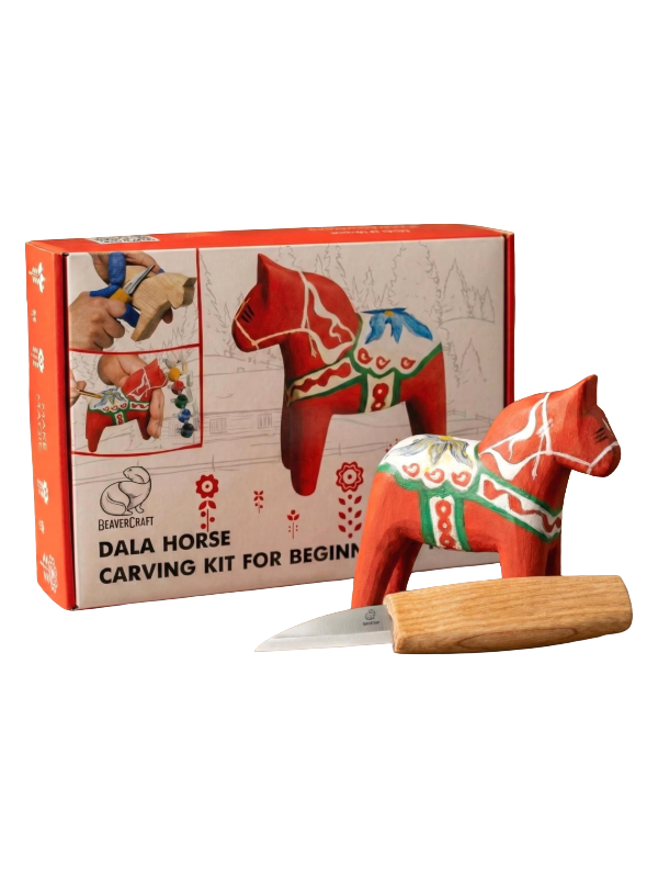 Set per intaglio nel legno DIY02 Cavallo