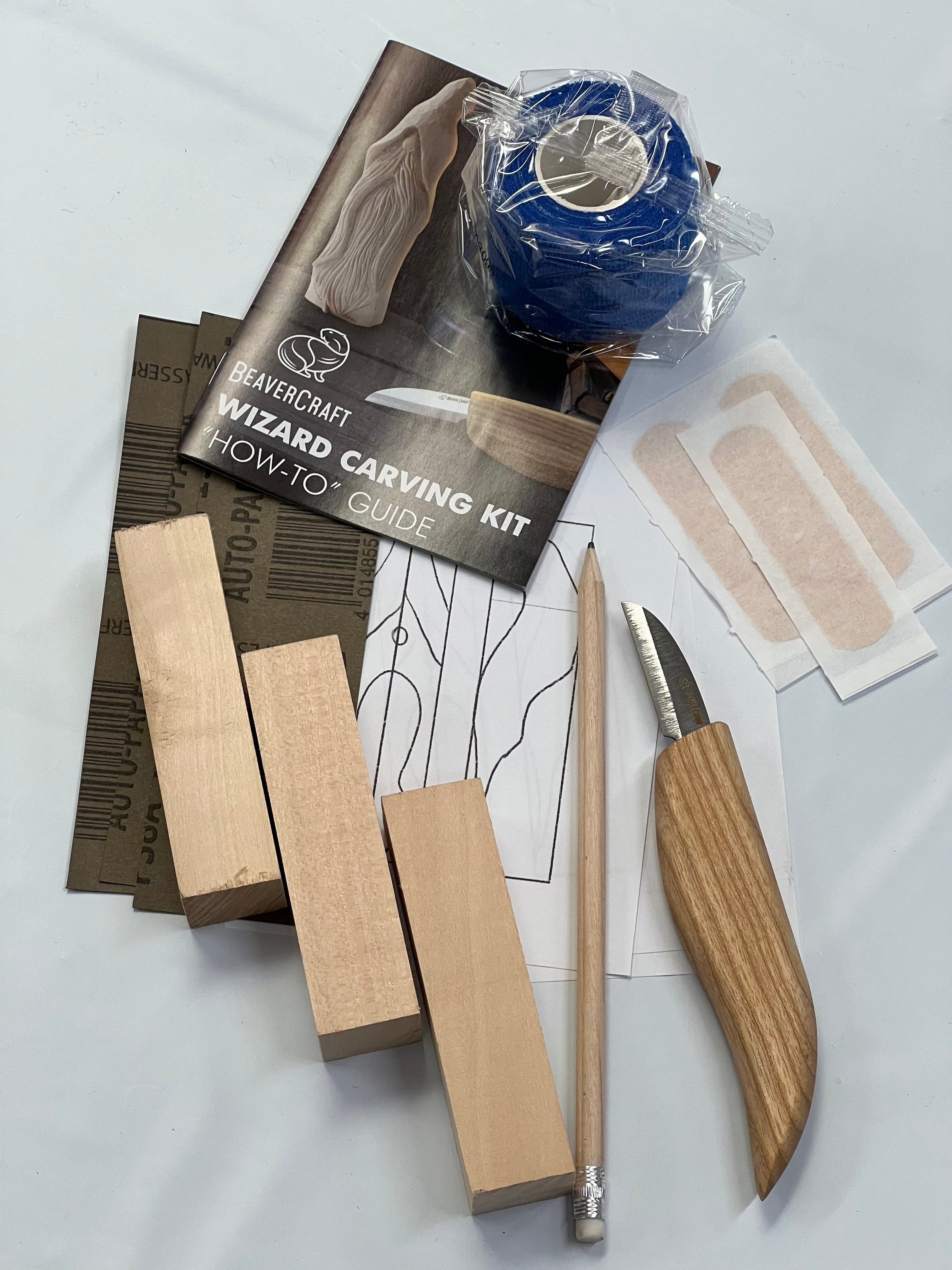 Set per intaglio del legno DIY03 Stregone