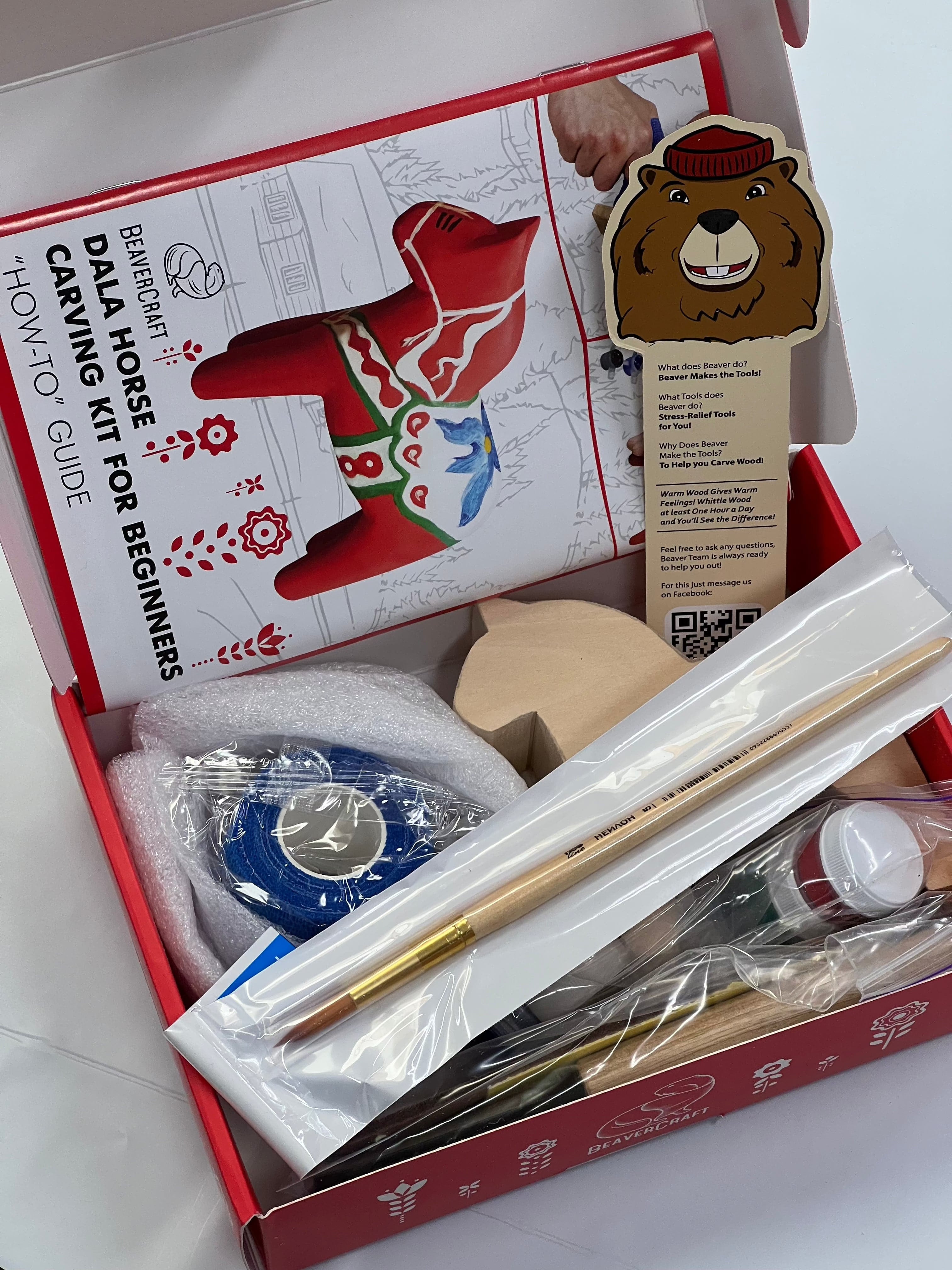 Set per intaglio nel legno DIY02 Cavallo