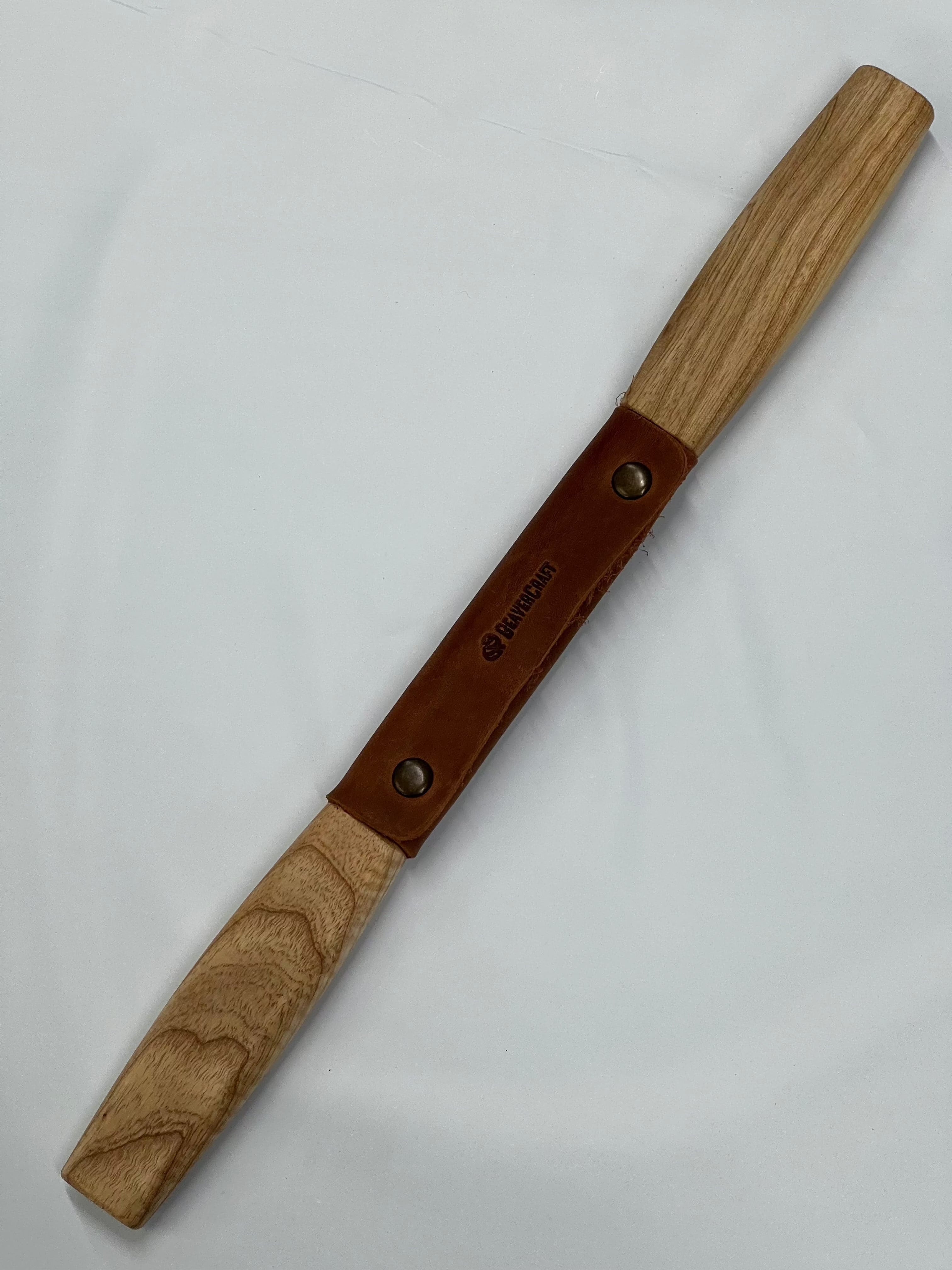 Coltello da intaglio 120mm incl. fodero in pelle (DK2S)