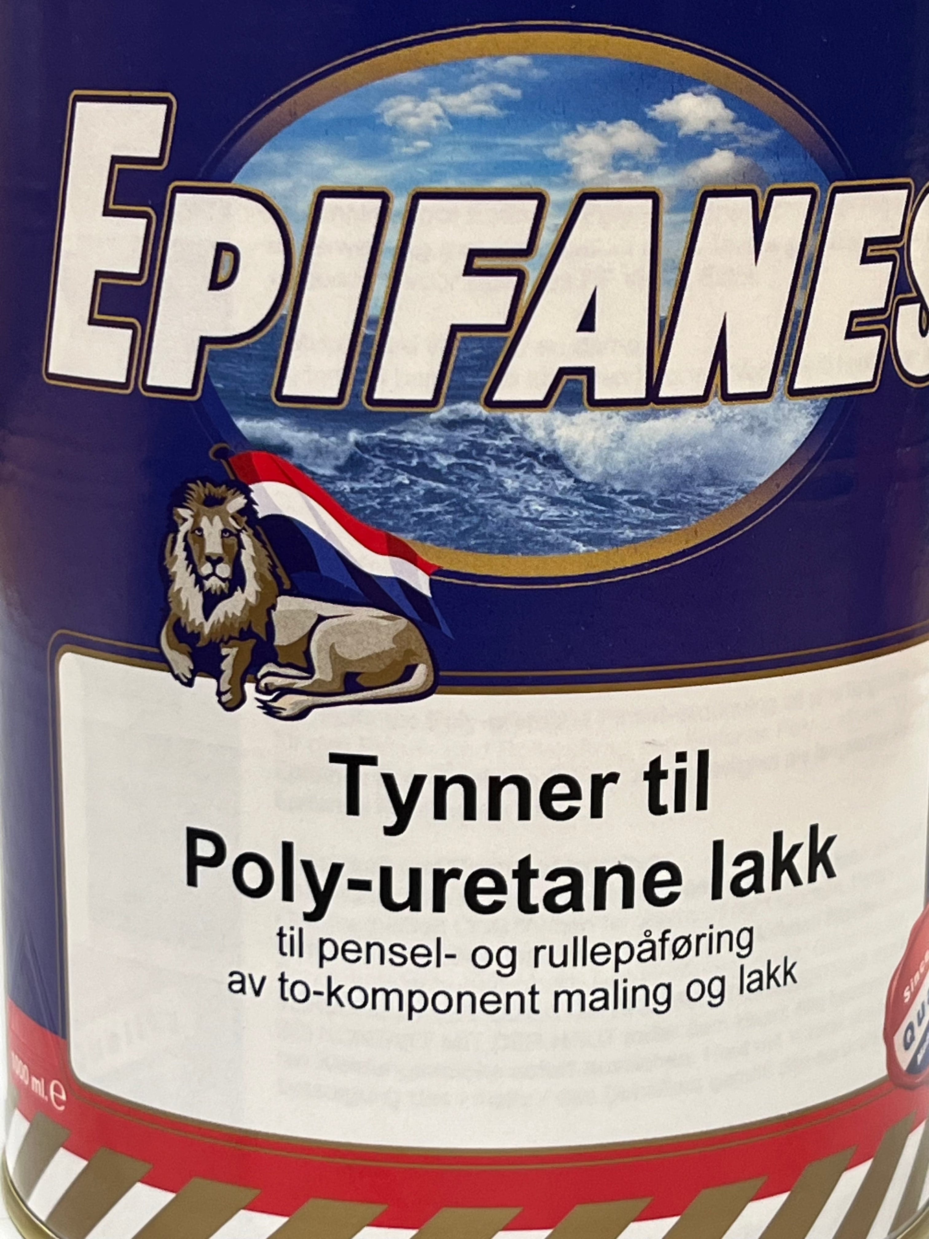Diluente Epifanes per vernice poliuretanica bicomponente 1000 ml