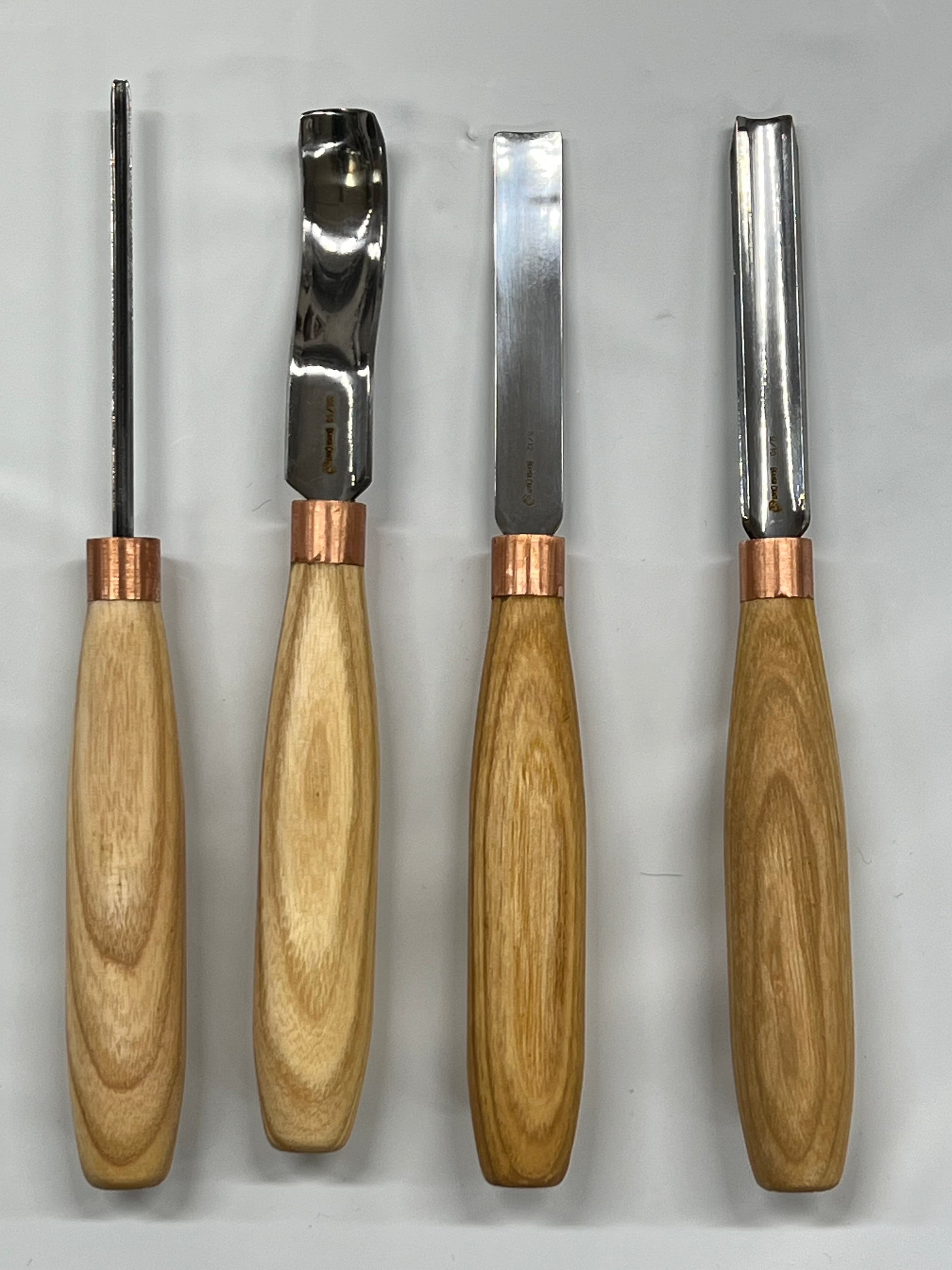 Set di scalpelli per intaglio SC01 di Beaver Craft 4 pezzi