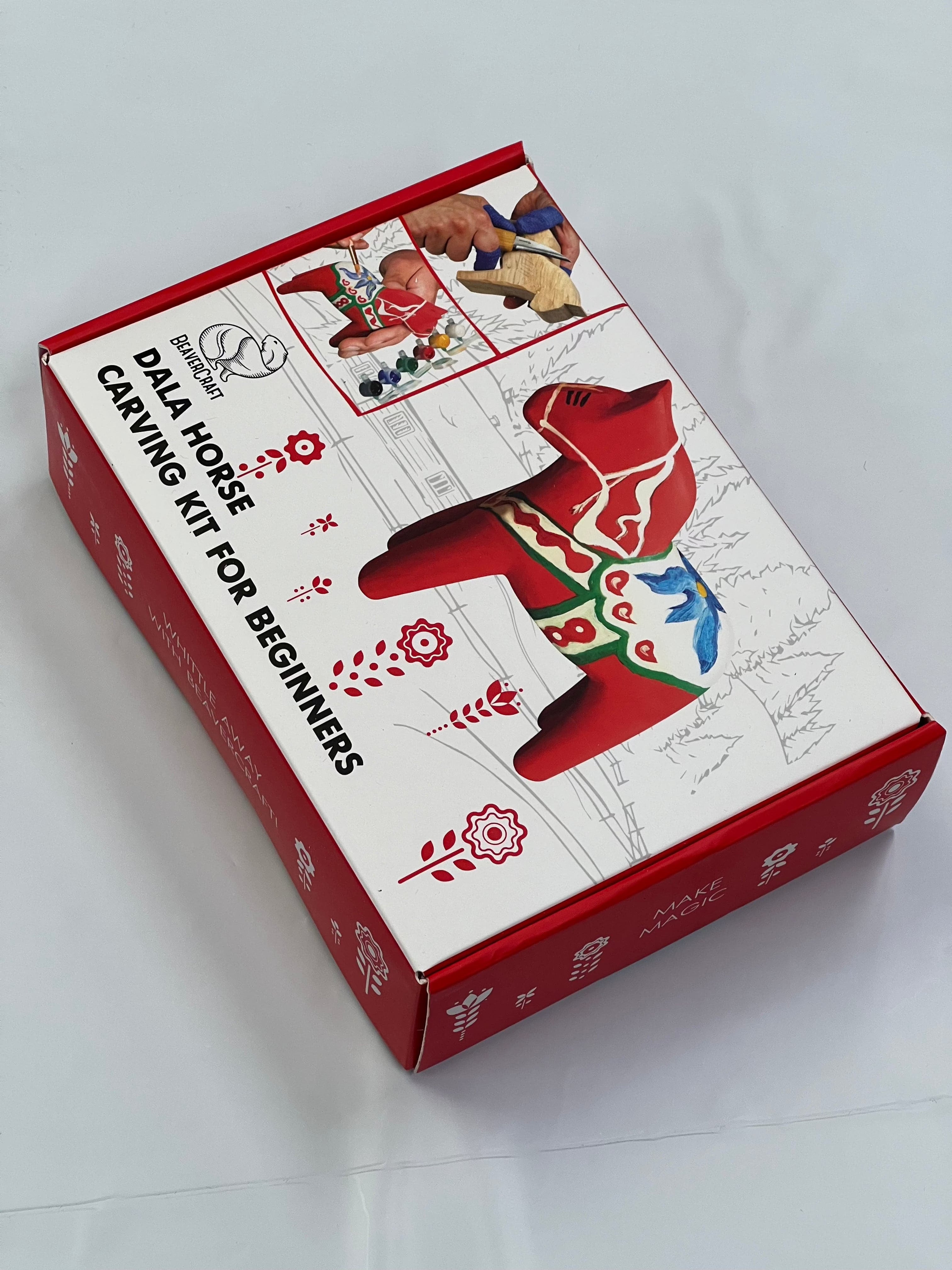 Set per intaglio nel legno DIY02 Cavallo
