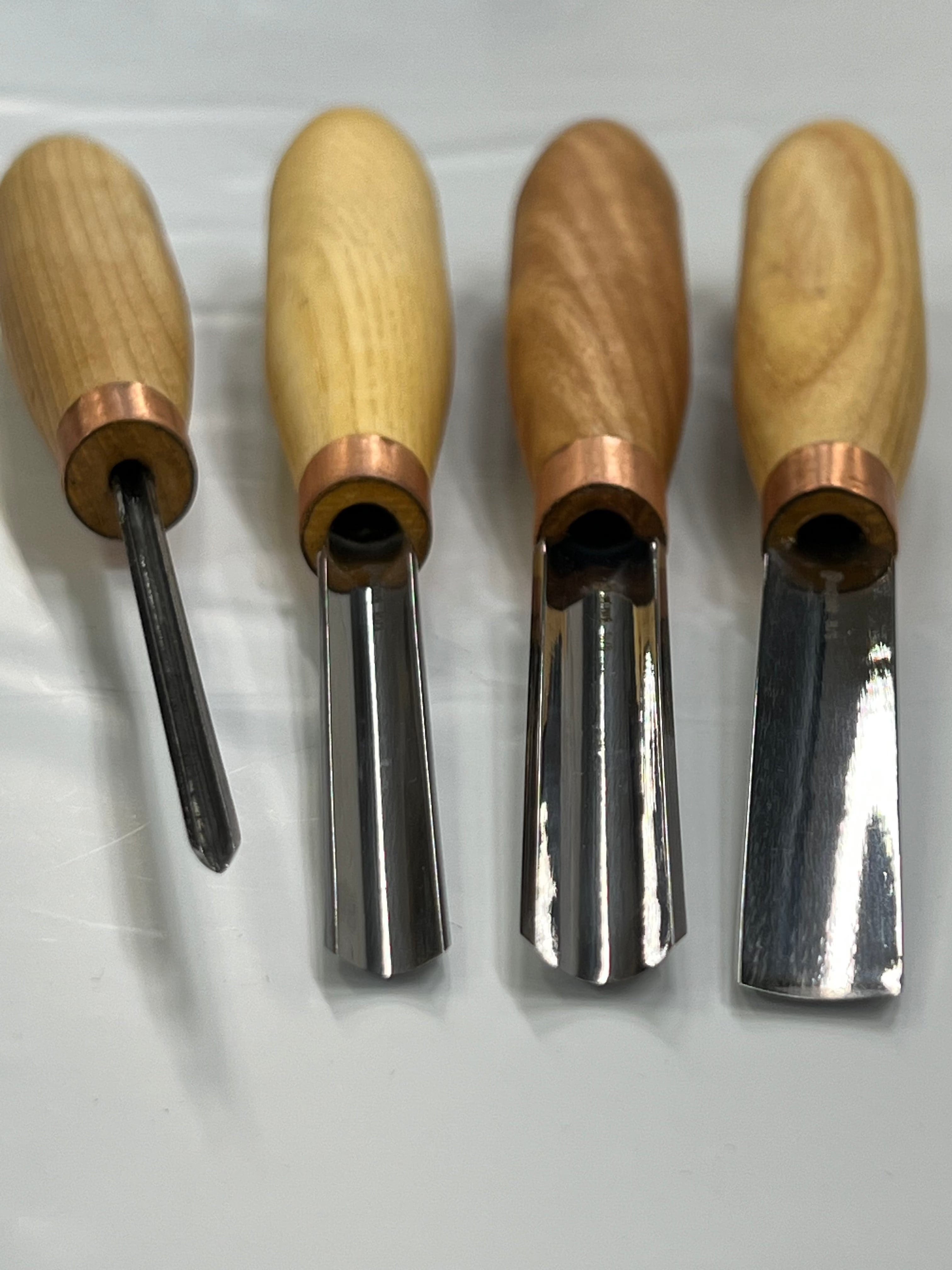 Set di scalpelli per intaglio SC02 di Beaver Craft, 4 scalpelli