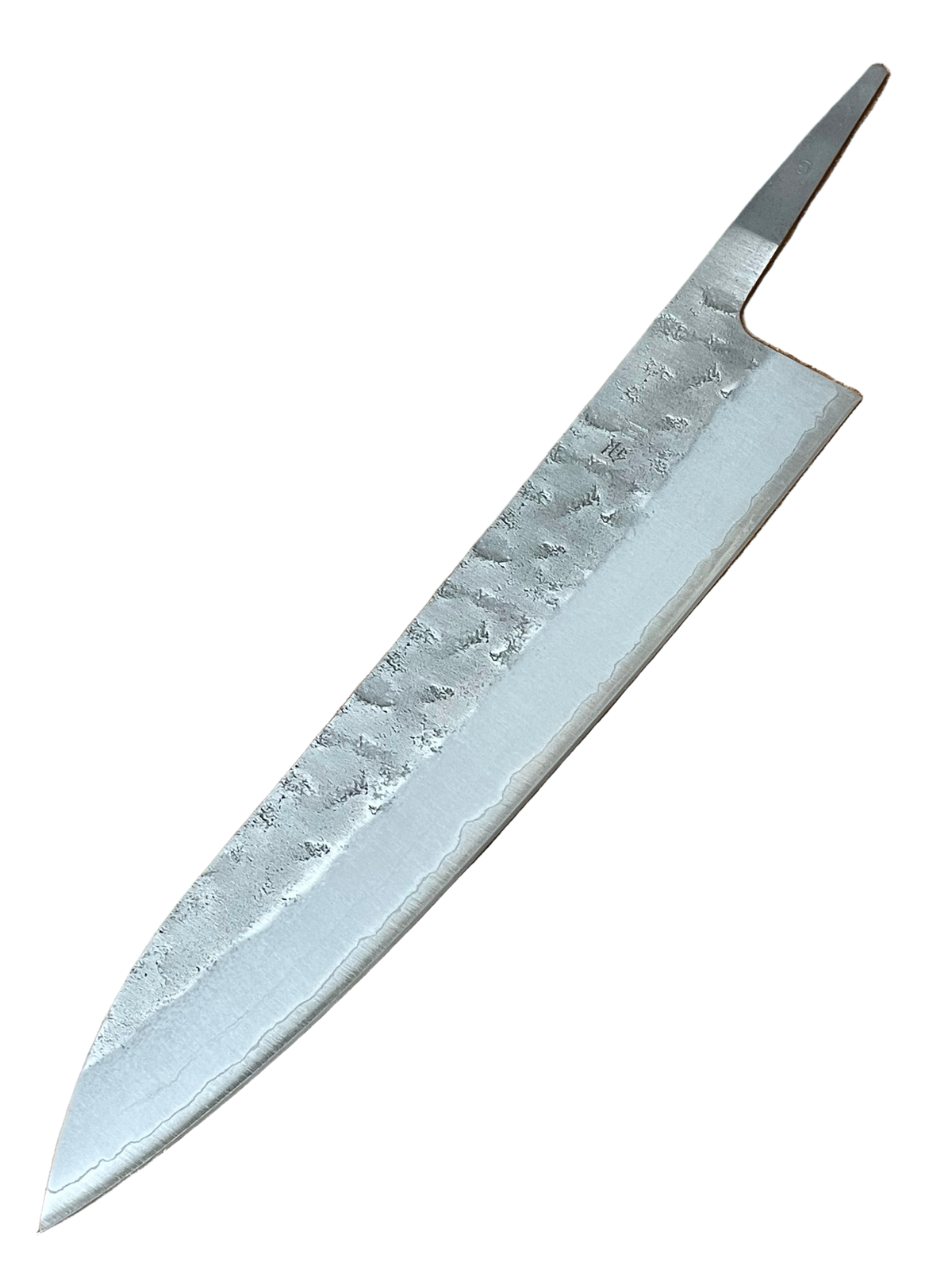 Lama per coltello giapponese forgiata a mano Gyuto 240 Silver3
