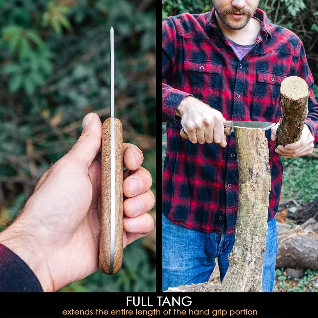 Coltello da bushcraft BSH2 Glacier con fodero
