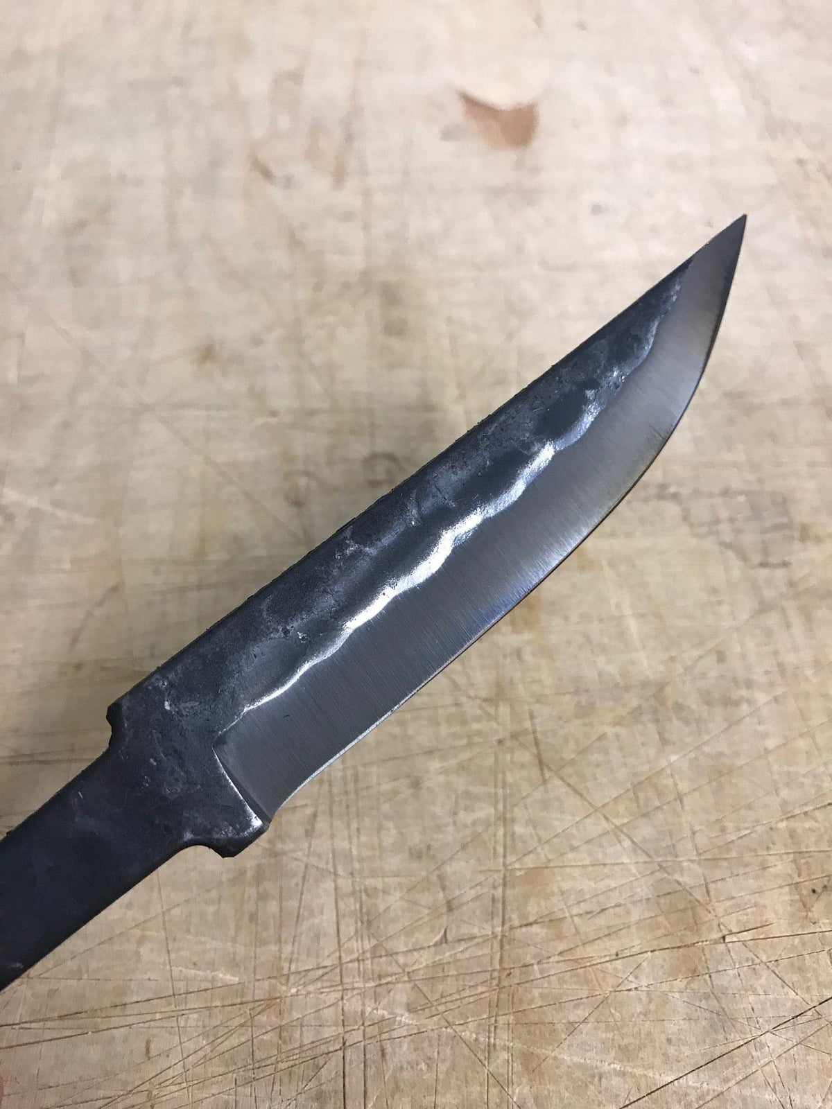 Lama da coltello martellata da 95 mm