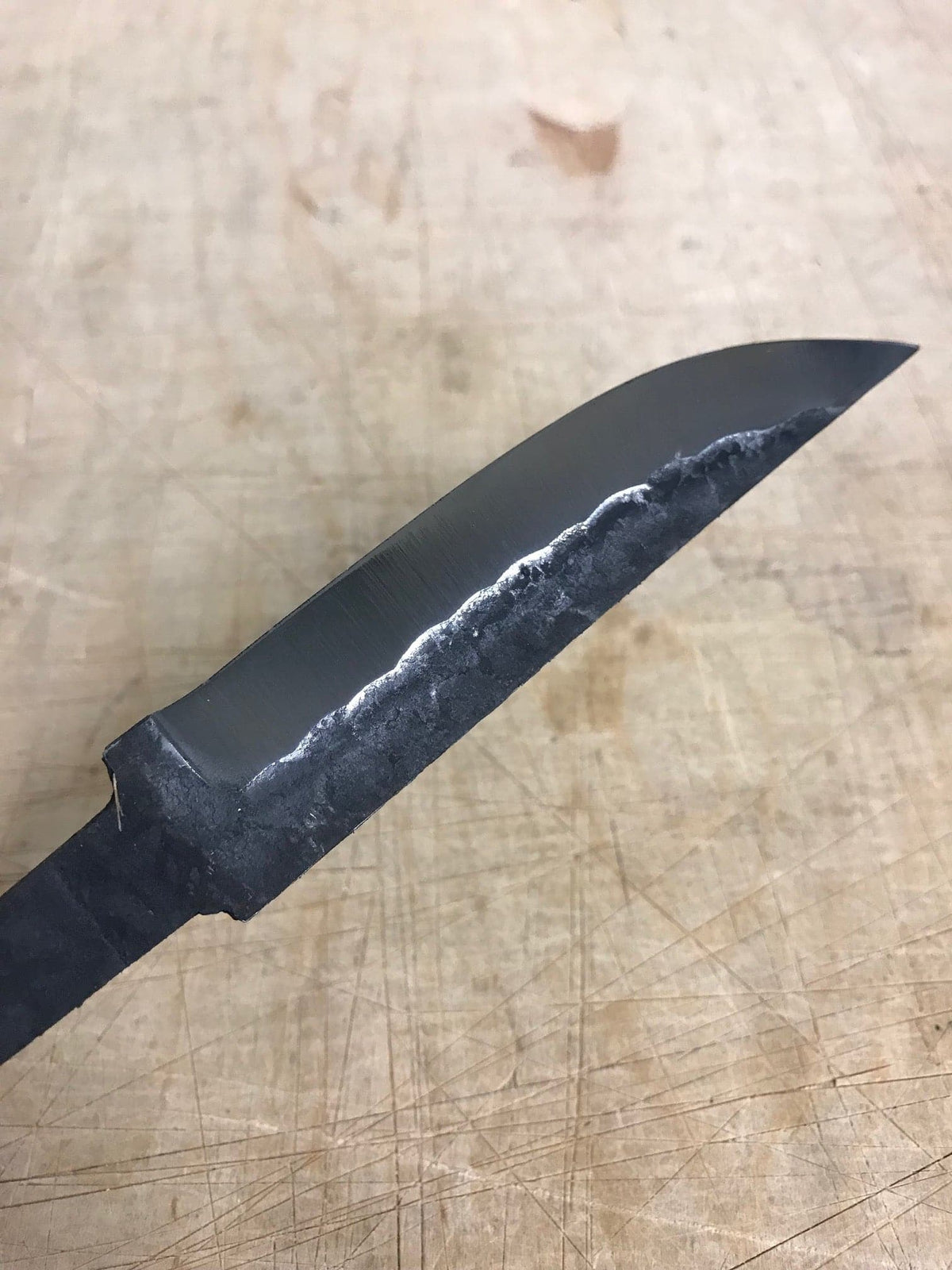 Lama da coltello martellata da 95 mm