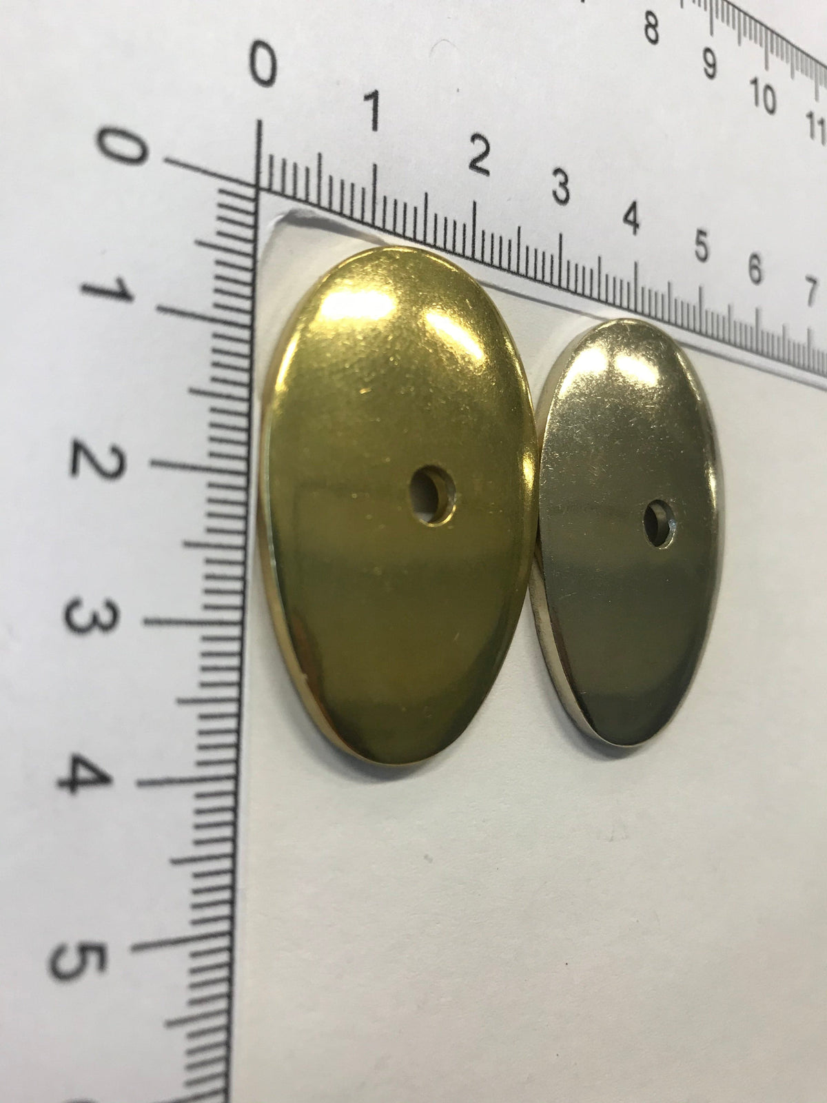 Piastra terminale per albero 25x39mm