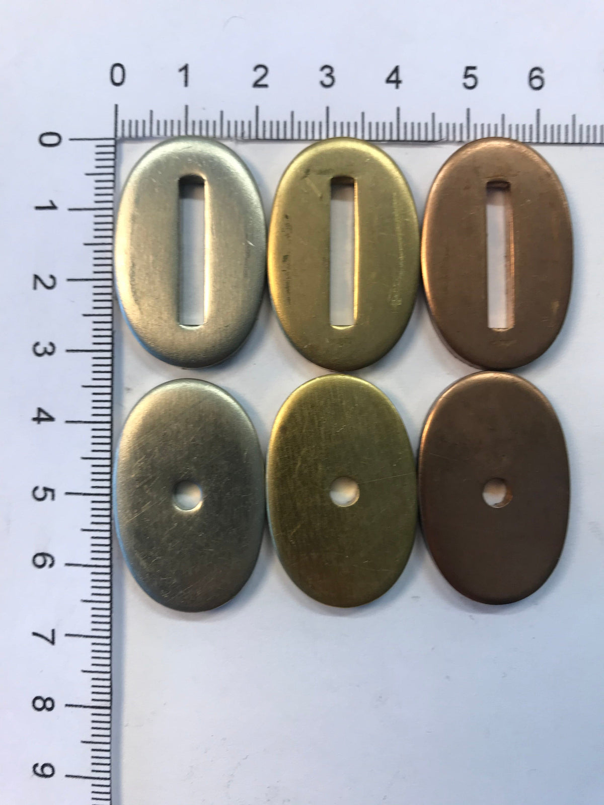 Coprigiunto o piastra terminale 21x32mm