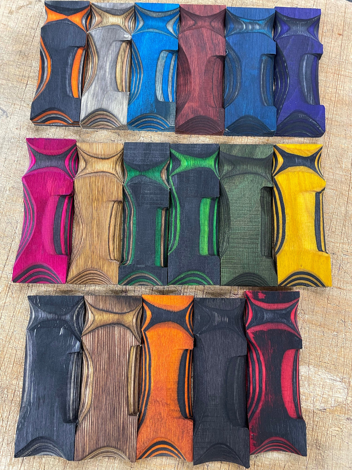 Lawood Blokk - Blocco in legno laminato e colorato