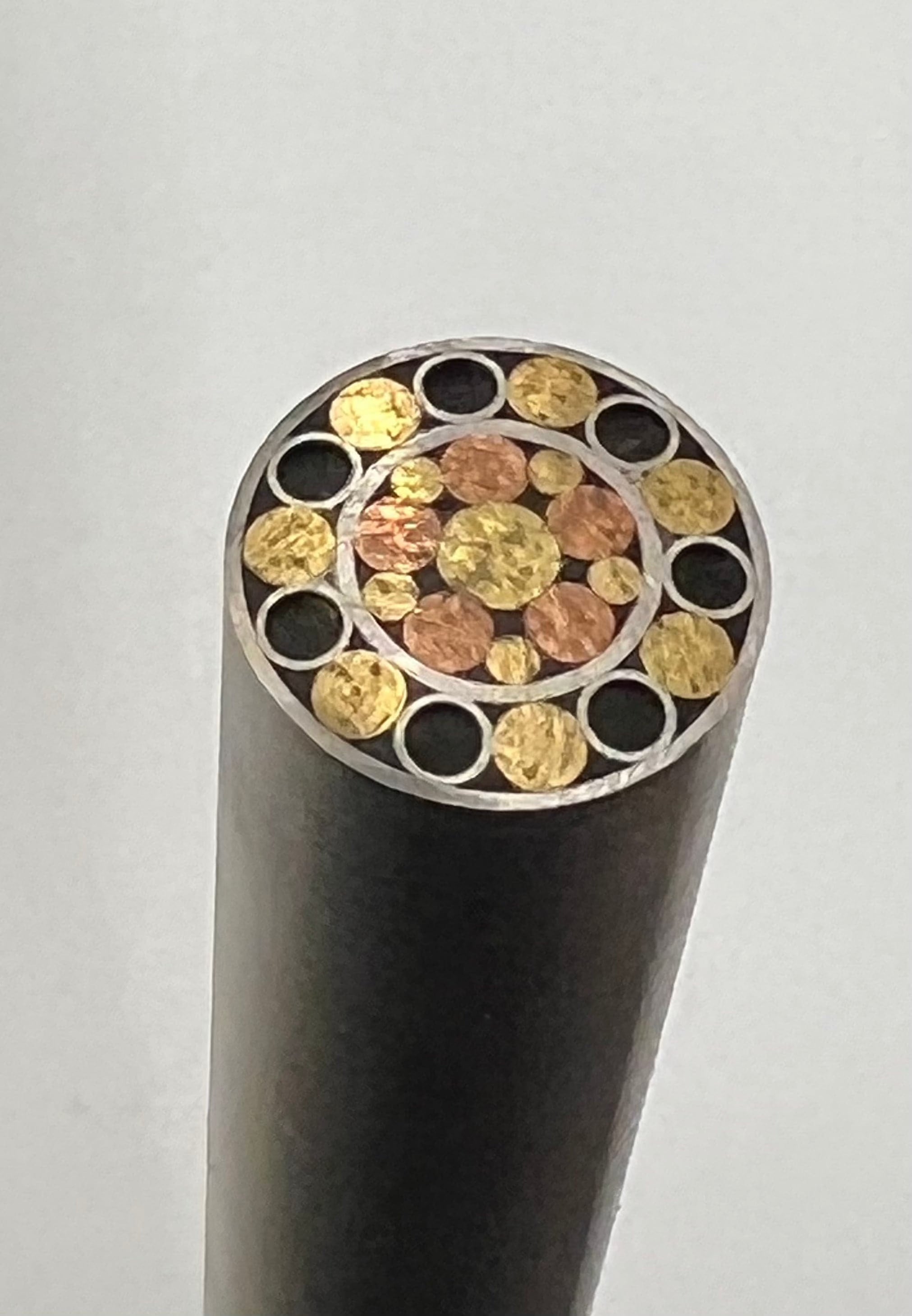 Perno a mosaico 9,5 mm Decorazione per manico
