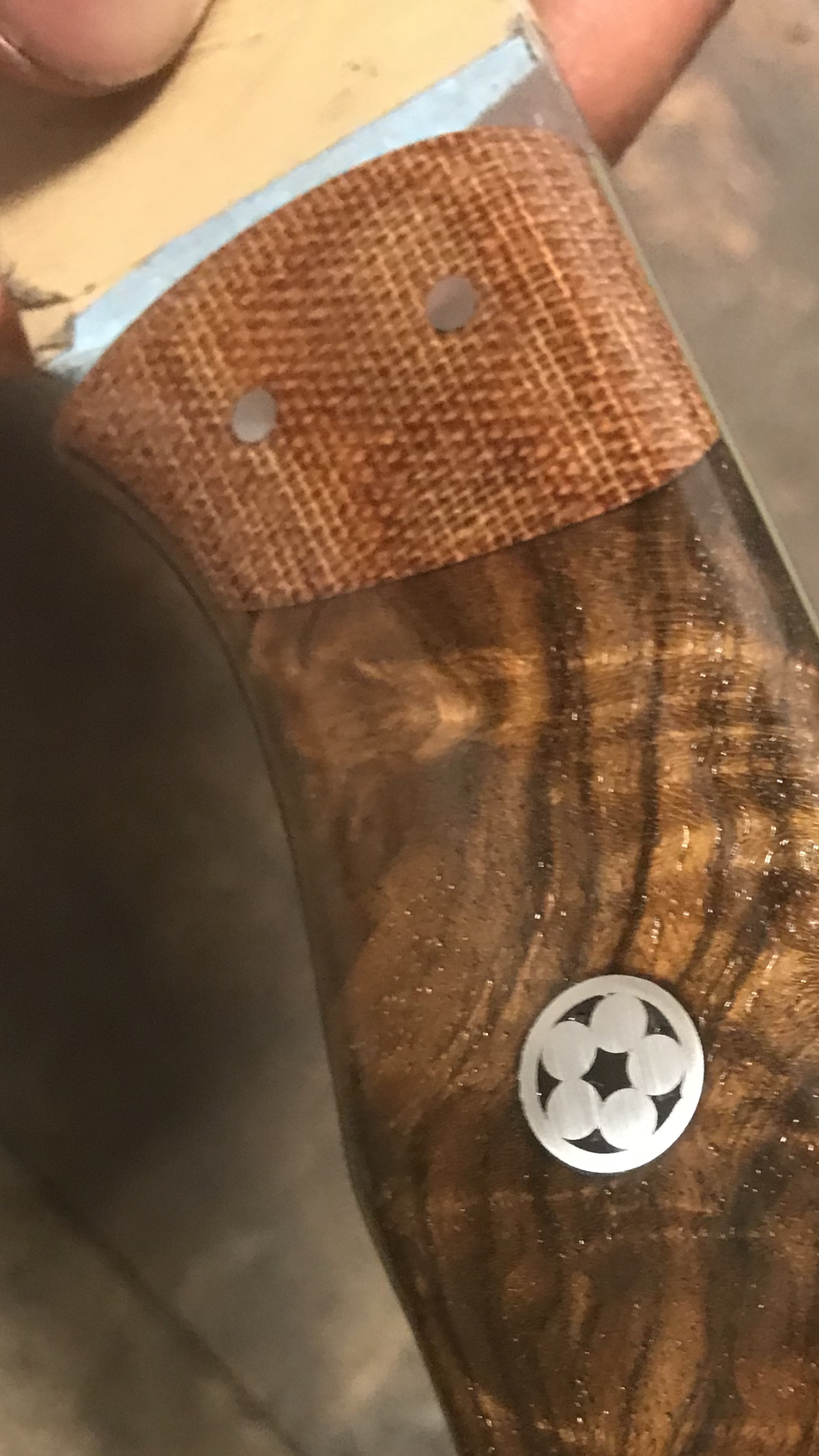 Materiale per manici in piastra di Micarta