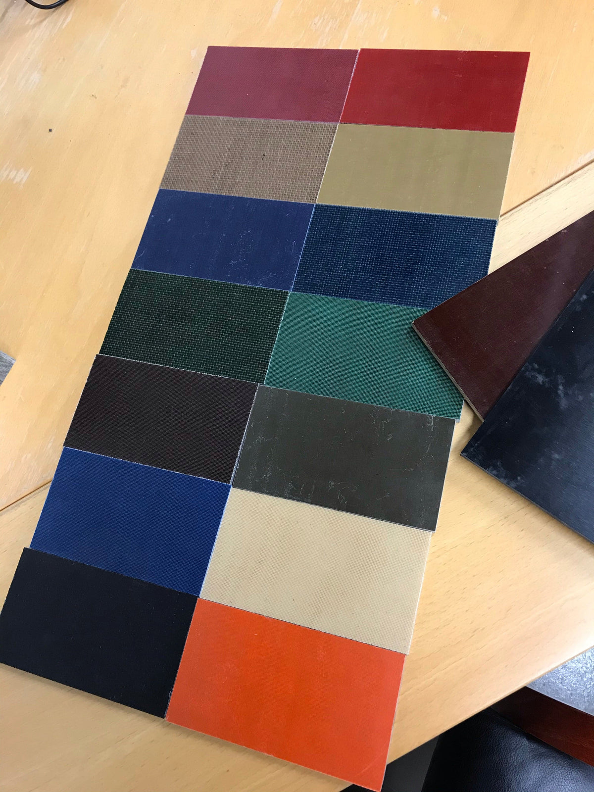 Materiale per manici in piastra di Micarta